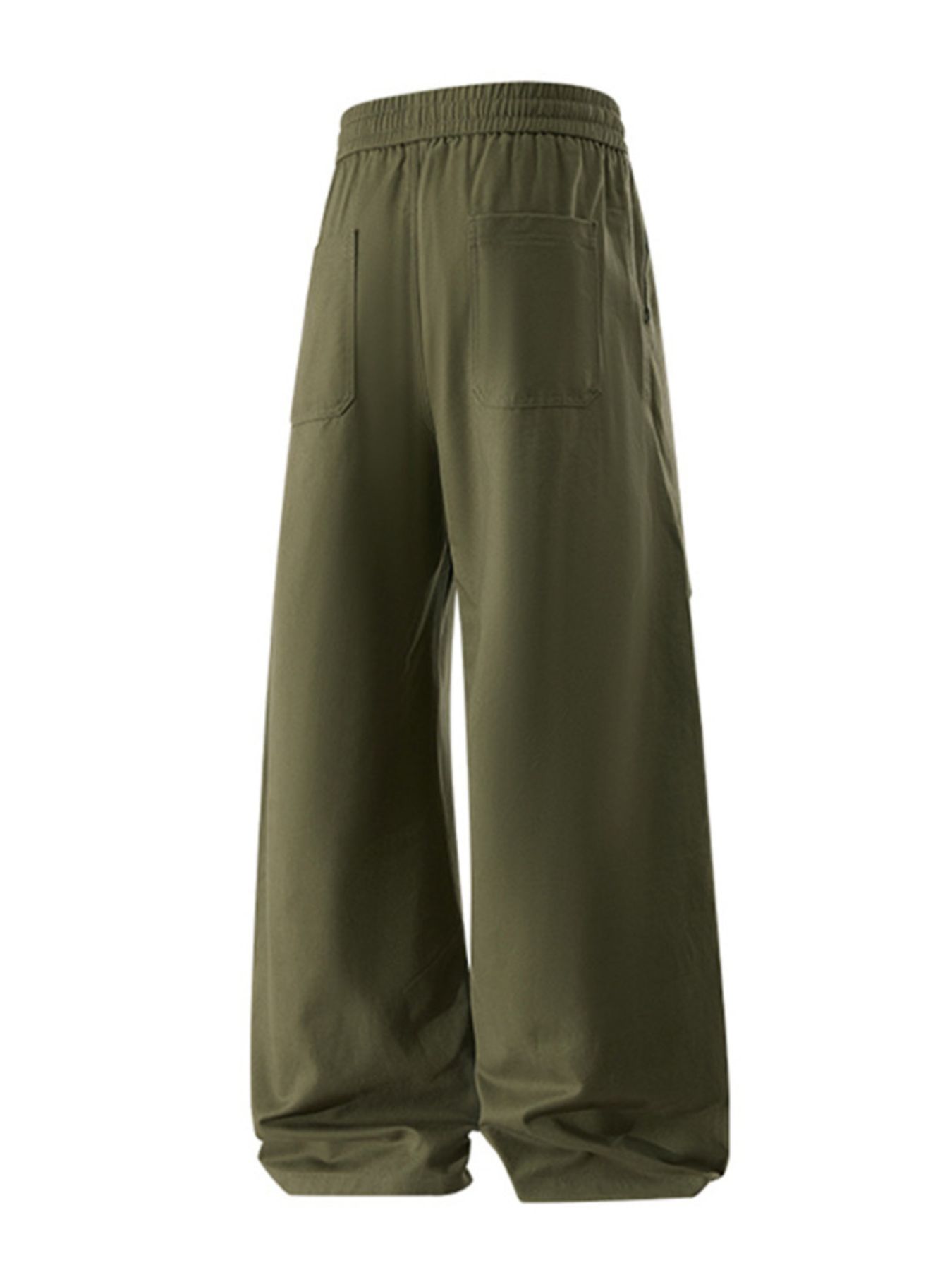 Men's Plus Size Wide Leg Casual Pants