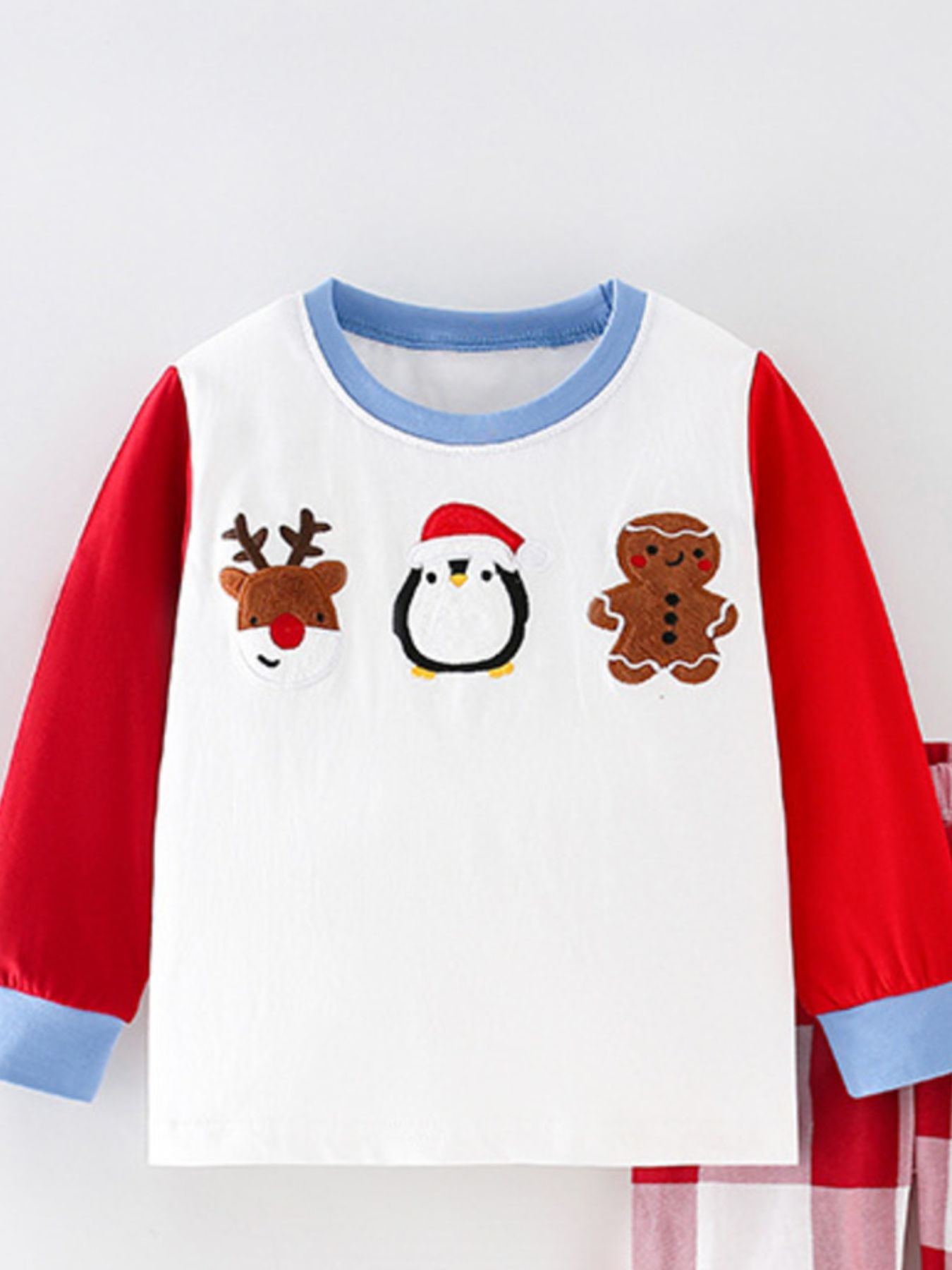 Children's Christmas Character Long Sleeve Top and Pants Set