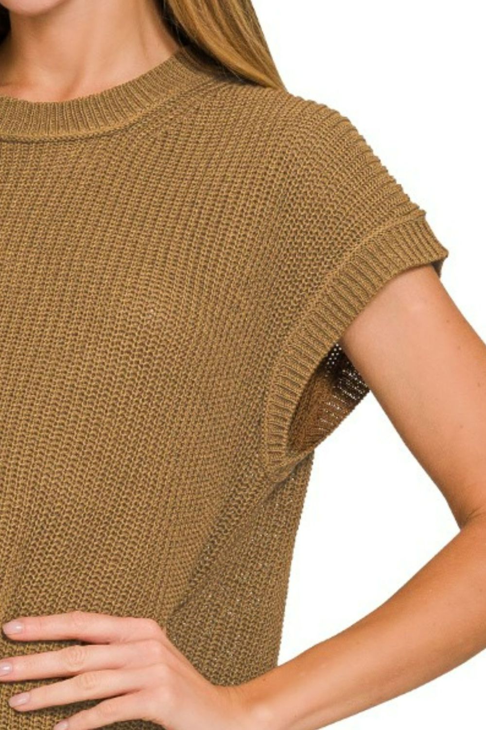 Oversized Crew Neck Sweater