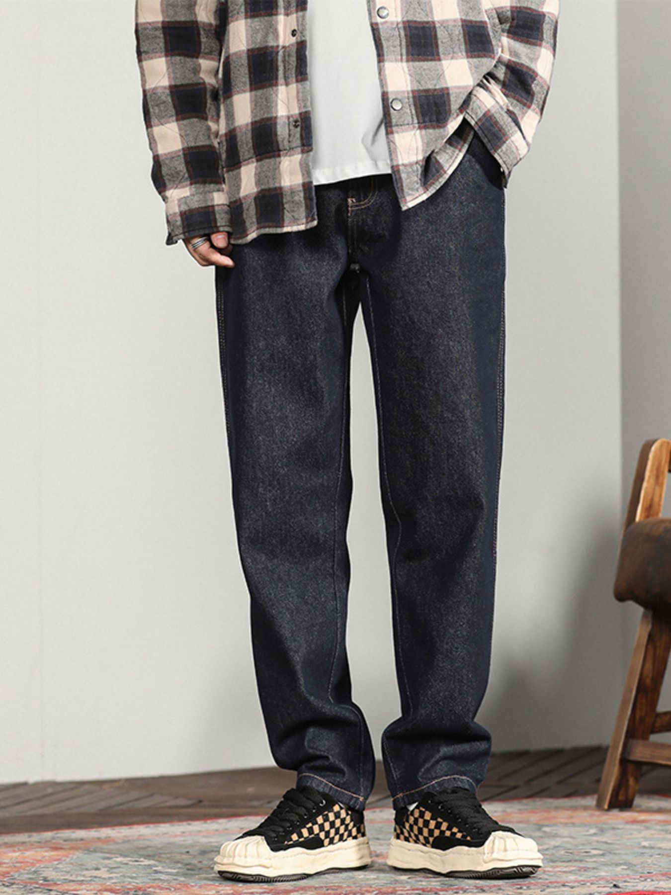 Men's Wide Leg Jeans