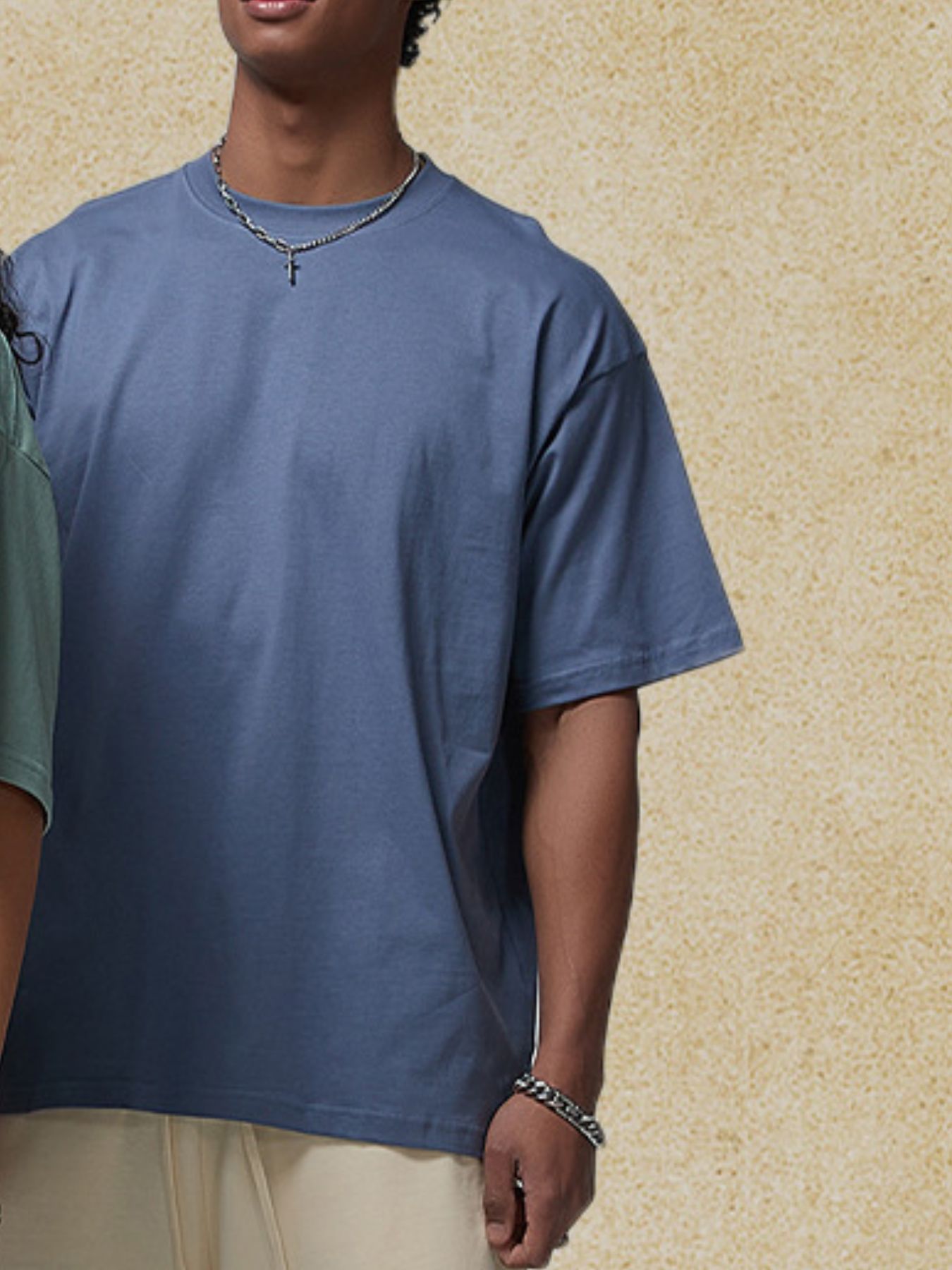 Men's Oversized Round Neck T-Shirt