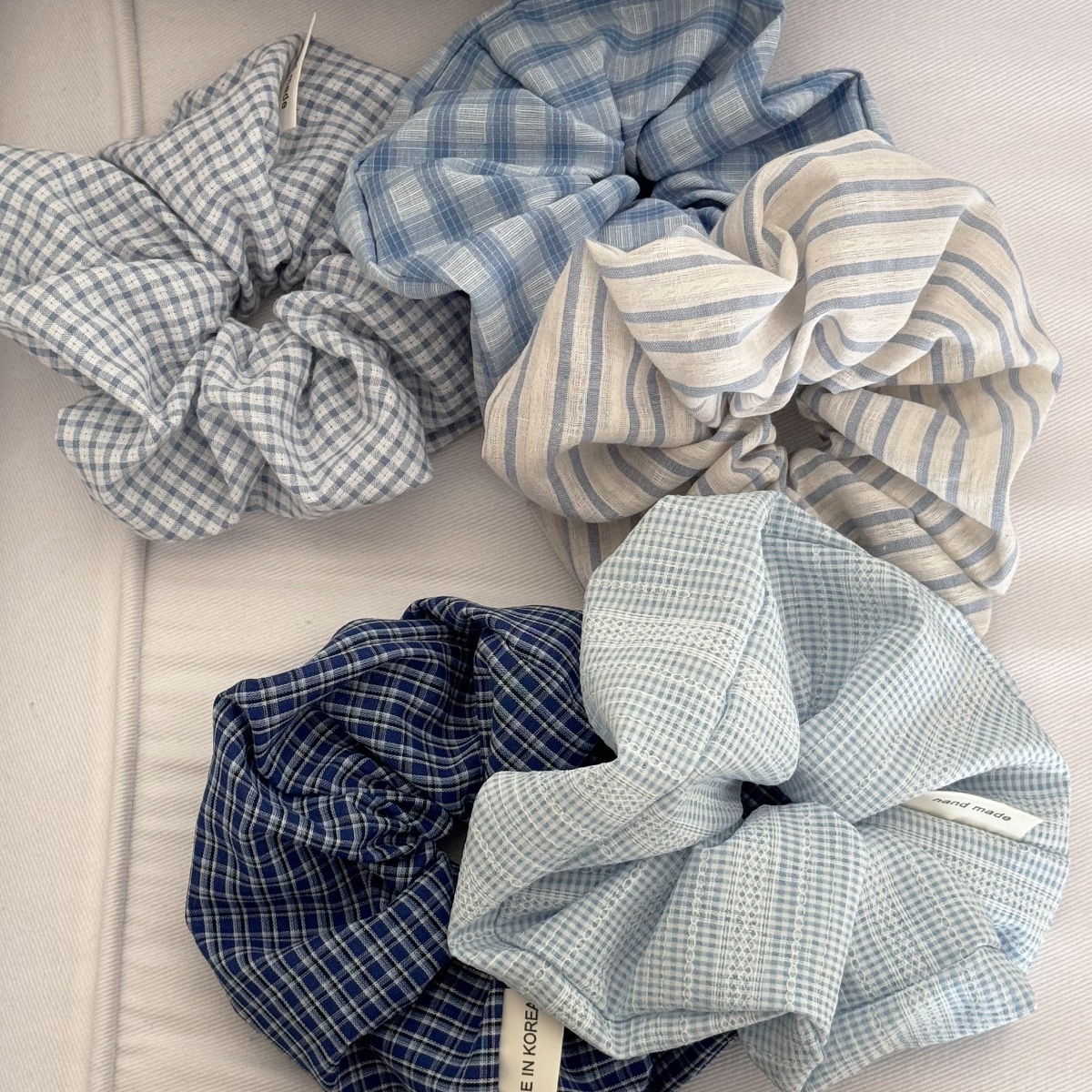5-Piece Hair Scrunchies Set