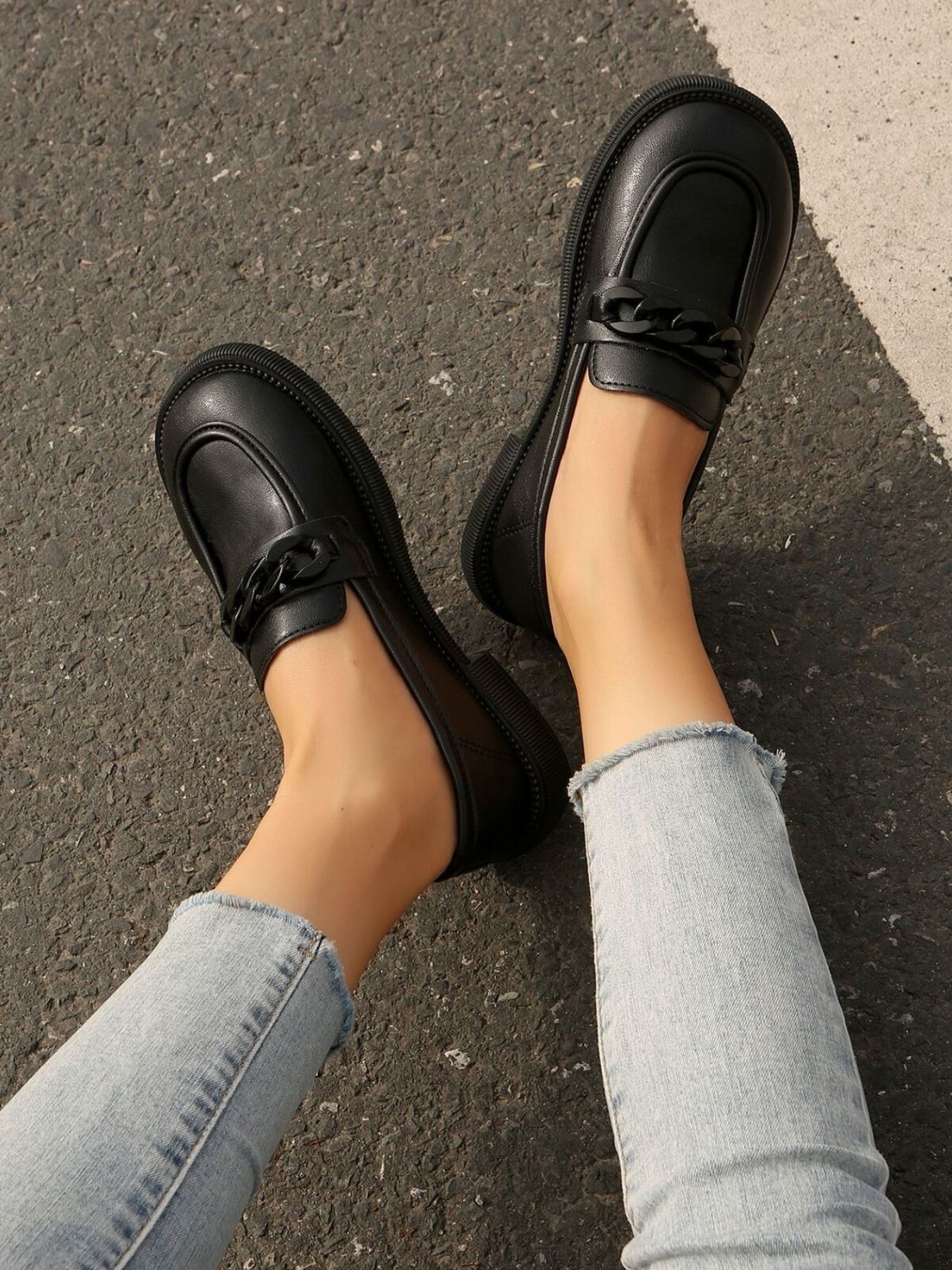 Round Toe Flats Loafers