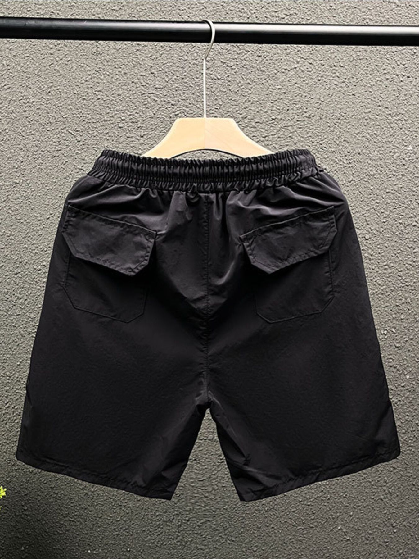 Men's Plus Size Drawstring Shorts