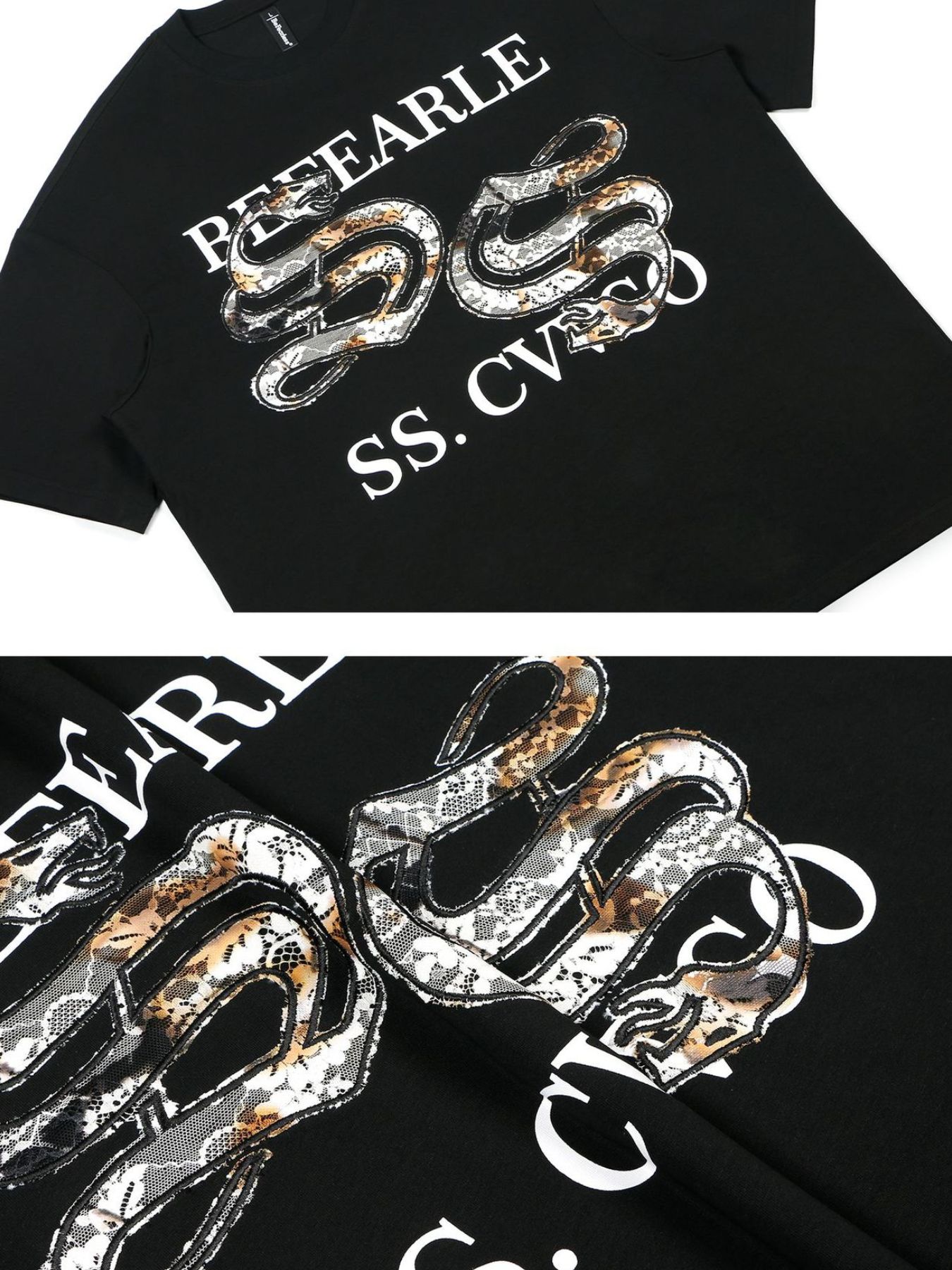 Men's Letter Graphic Round Neck T-Shirt