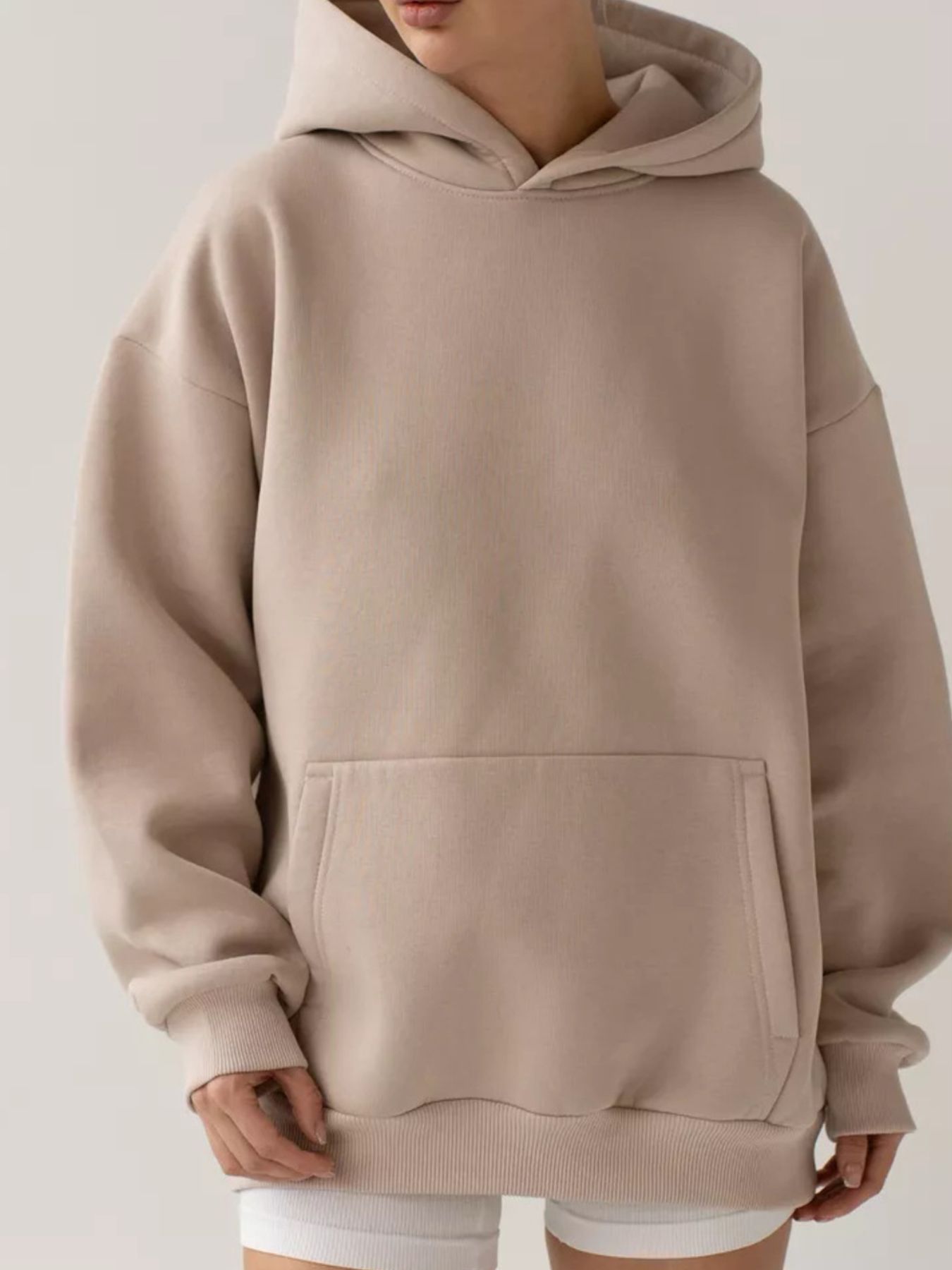 Kangaroo Pocket Long Sleeve Hoodie