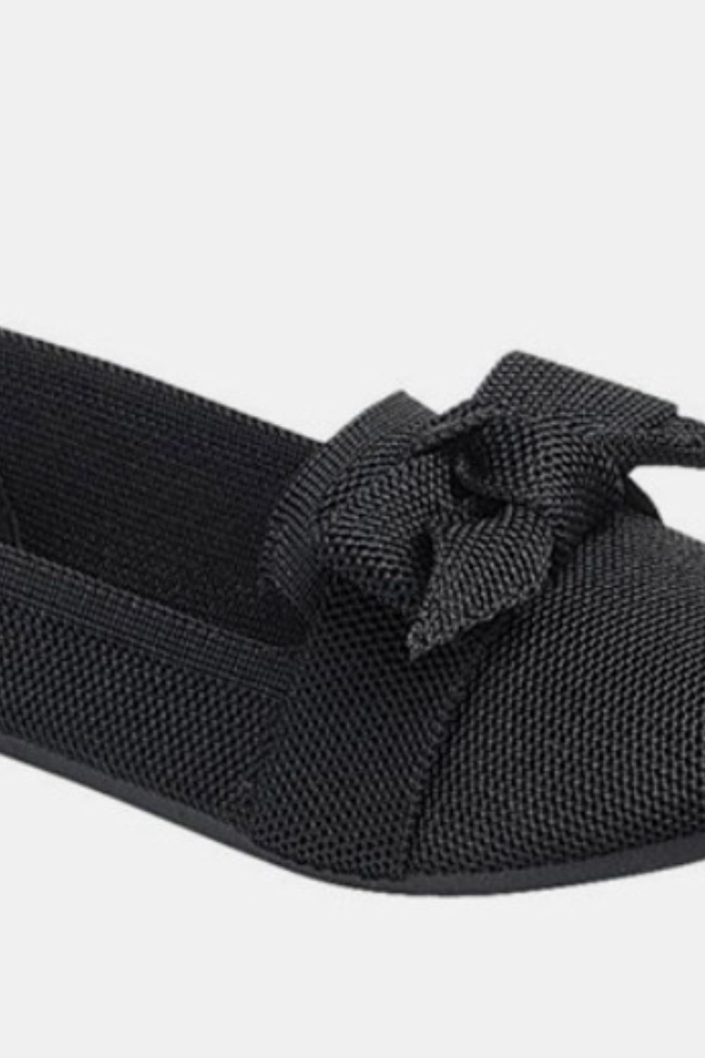 Bow Tie Slip On Ballet Flats