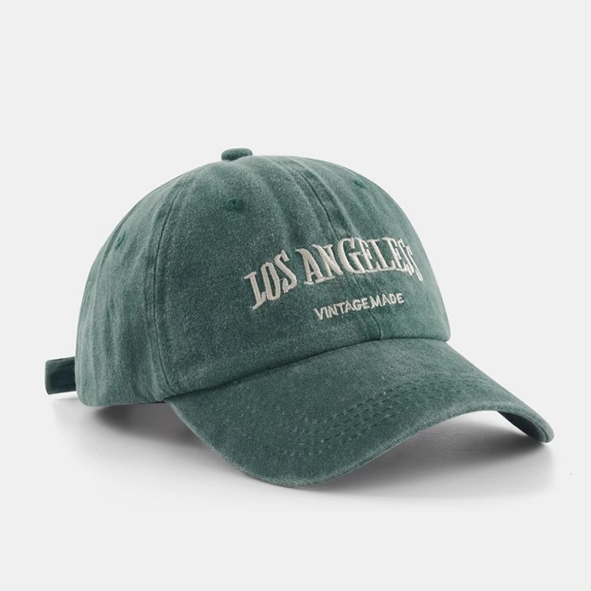 Vintage Washed Los Angeles Embroidered Baseball Cap 4