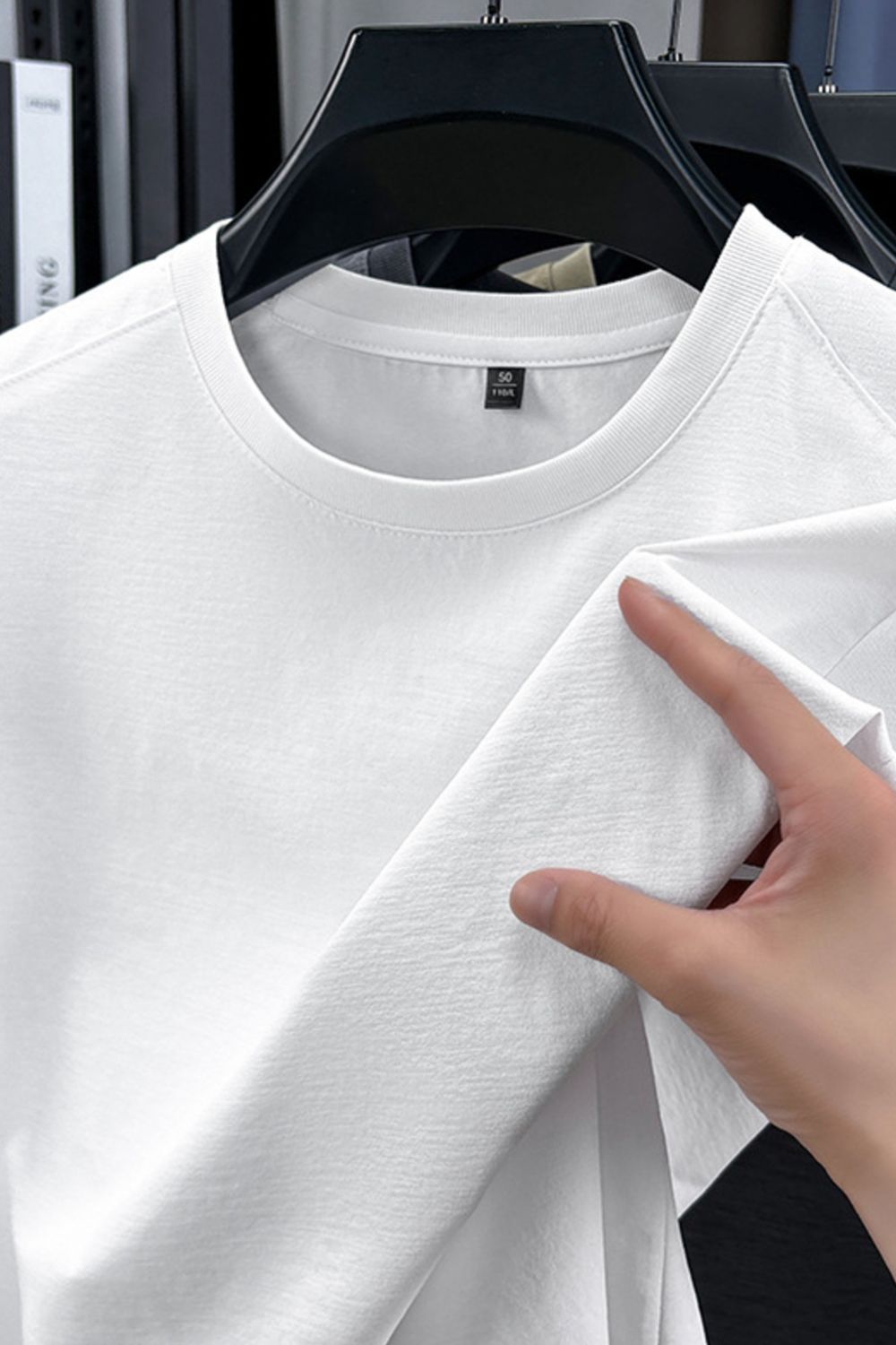 Men's Plus Size Round Neck Short Sleeve T-Shirt