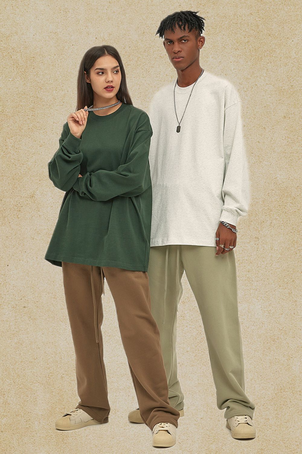 Men's Round Neck Long Sleeve T-Shirt