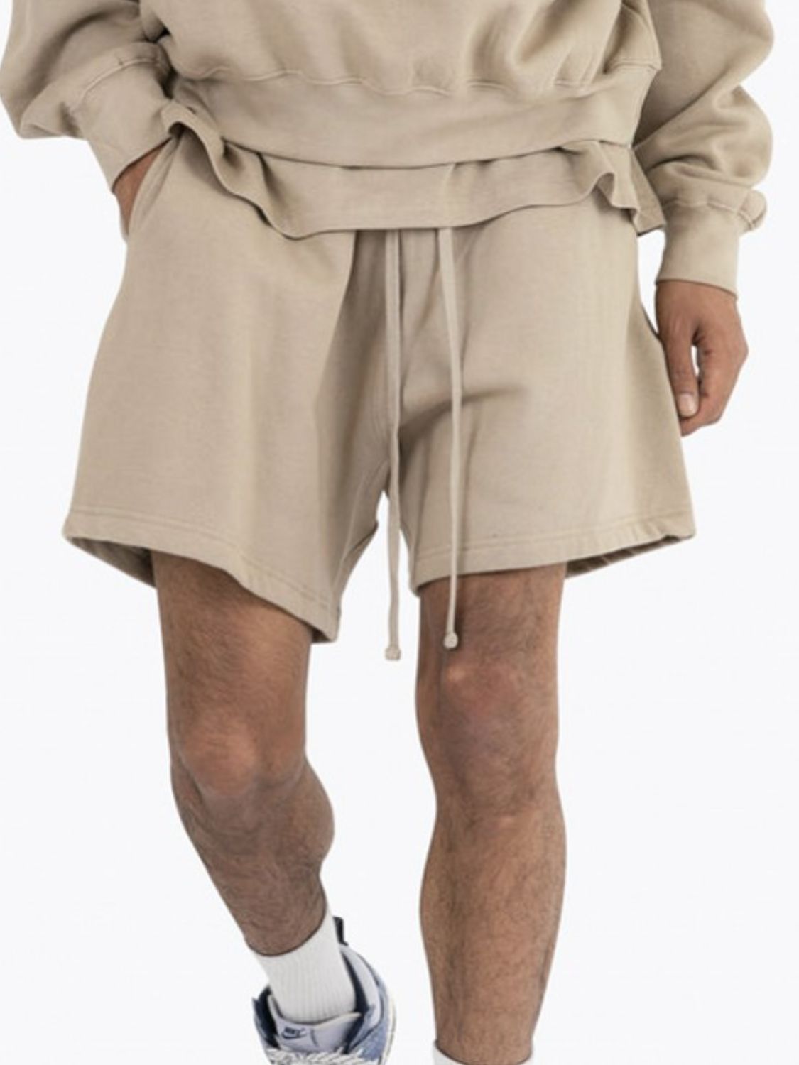 Men's Plus Size Drawstring Shorts