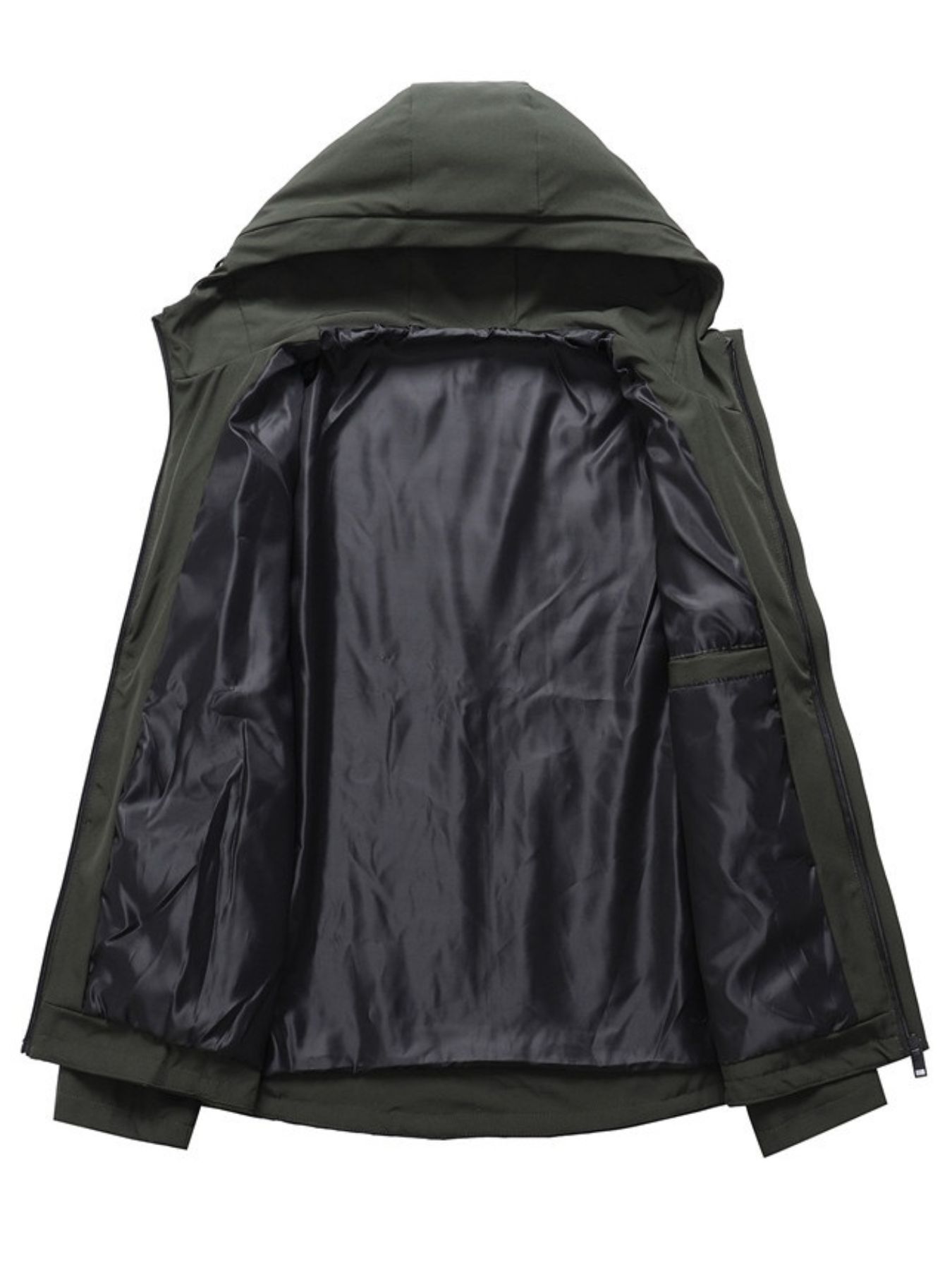 Men's Plus Size Casual Hooded Windproof Jacket