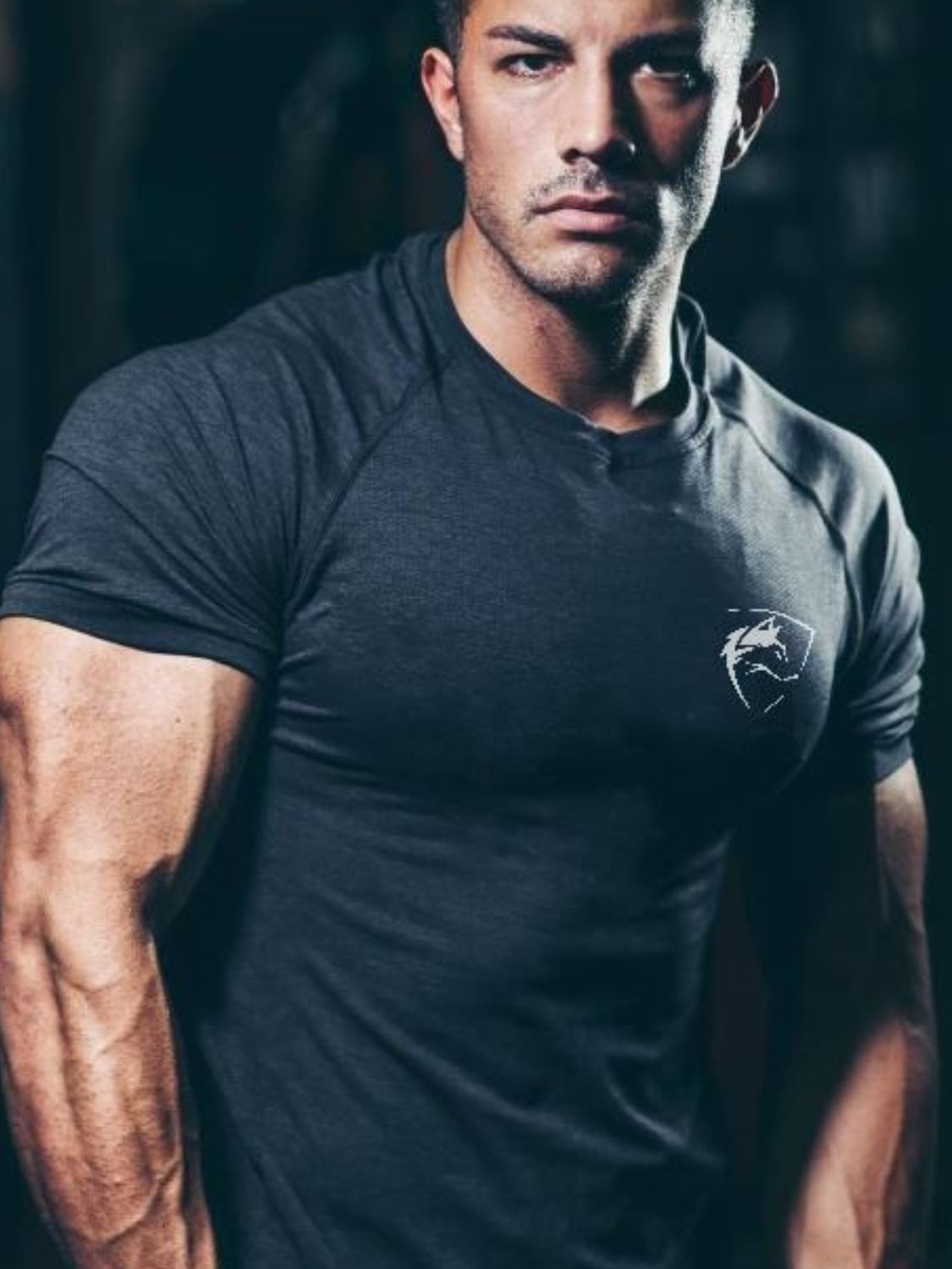 Men's Plus Size Round Neck Short Sleeve T-Shirt