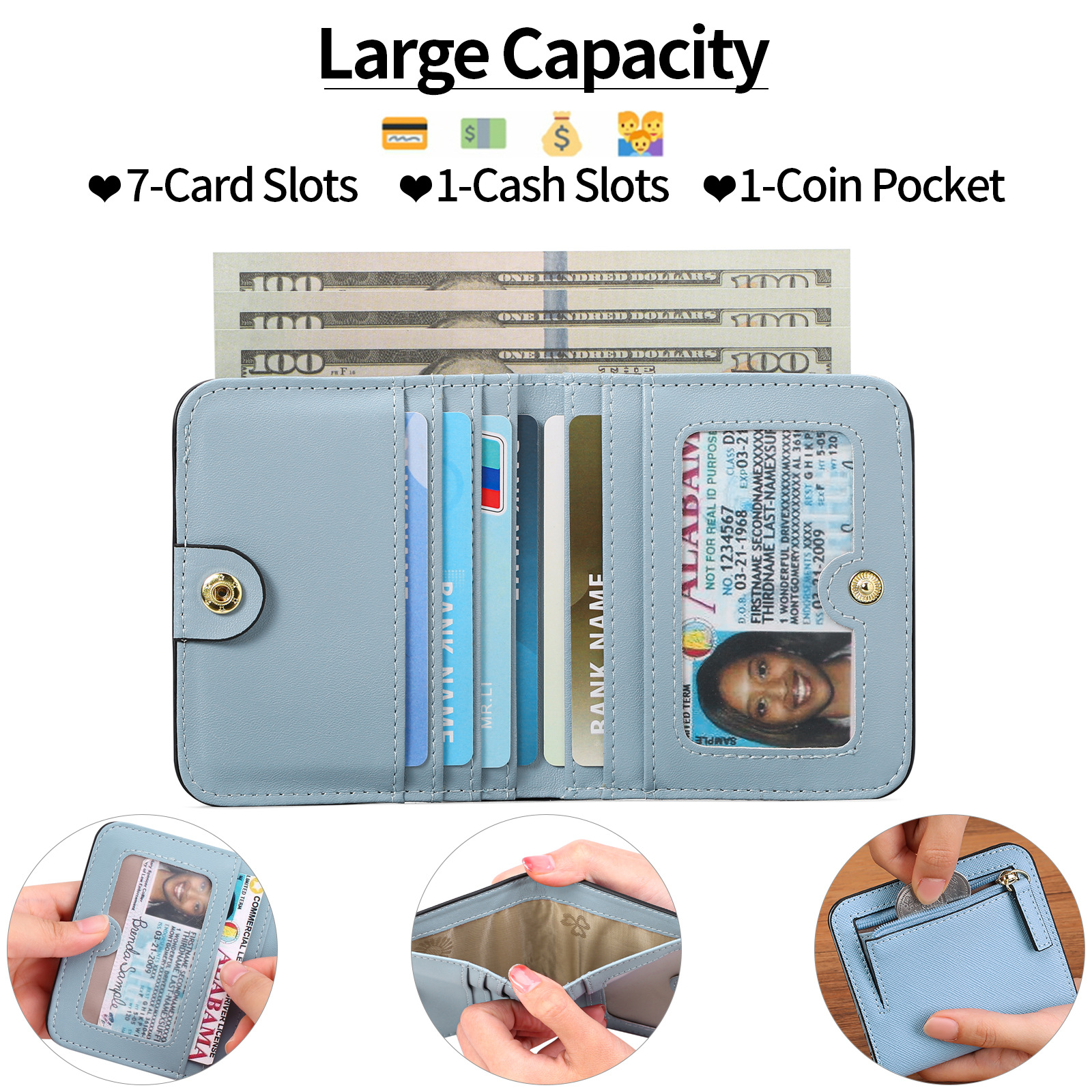 Hardware Buckle Card Case 2