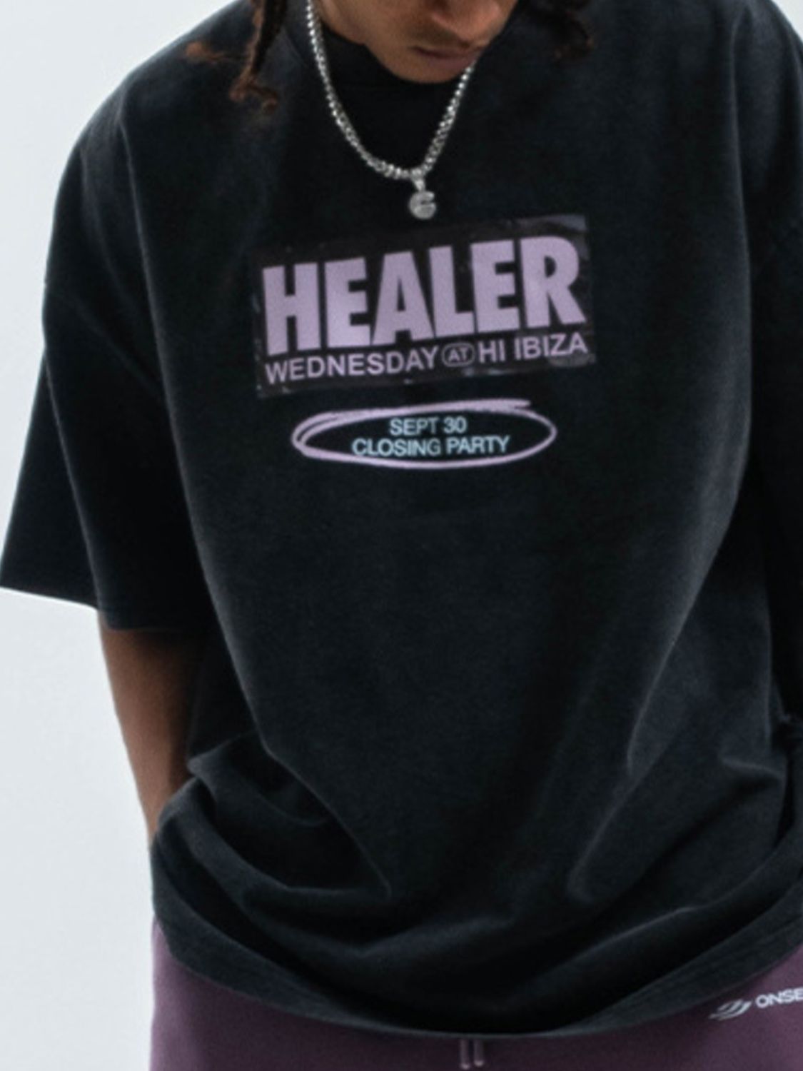 Men's Letter Round Neck Half Sleeve T-Shirt