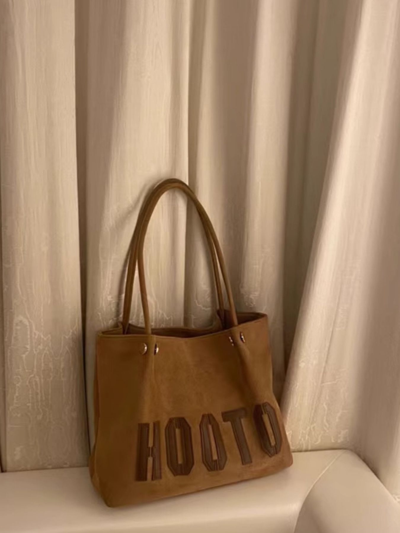 Lightweight Letter Tote Bag