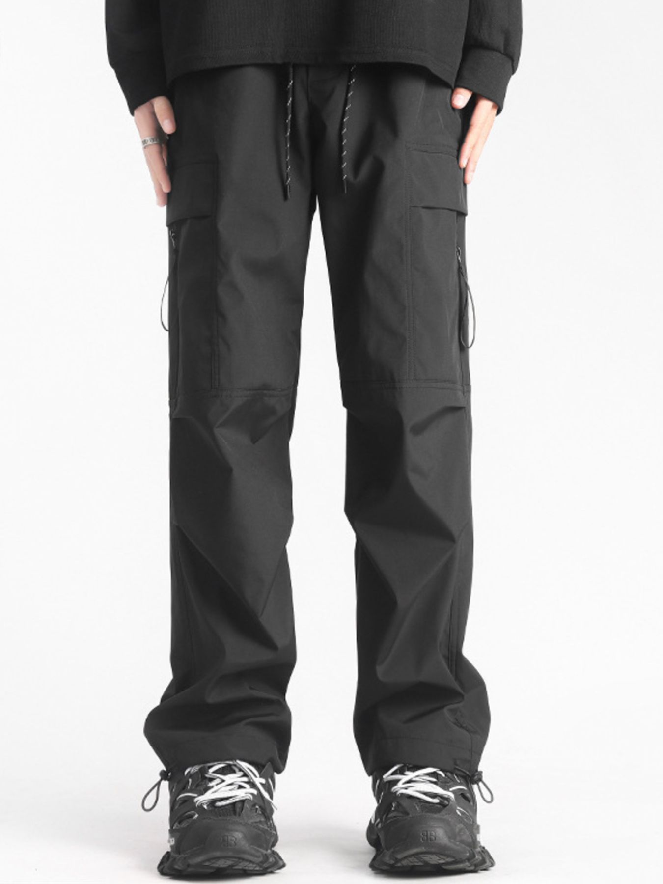 Men's Plus Size Loose Fit Cargo Pants