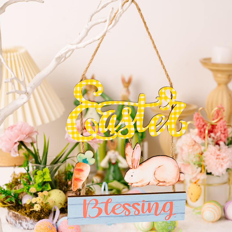 Easter Wooden Hanging Widget 5