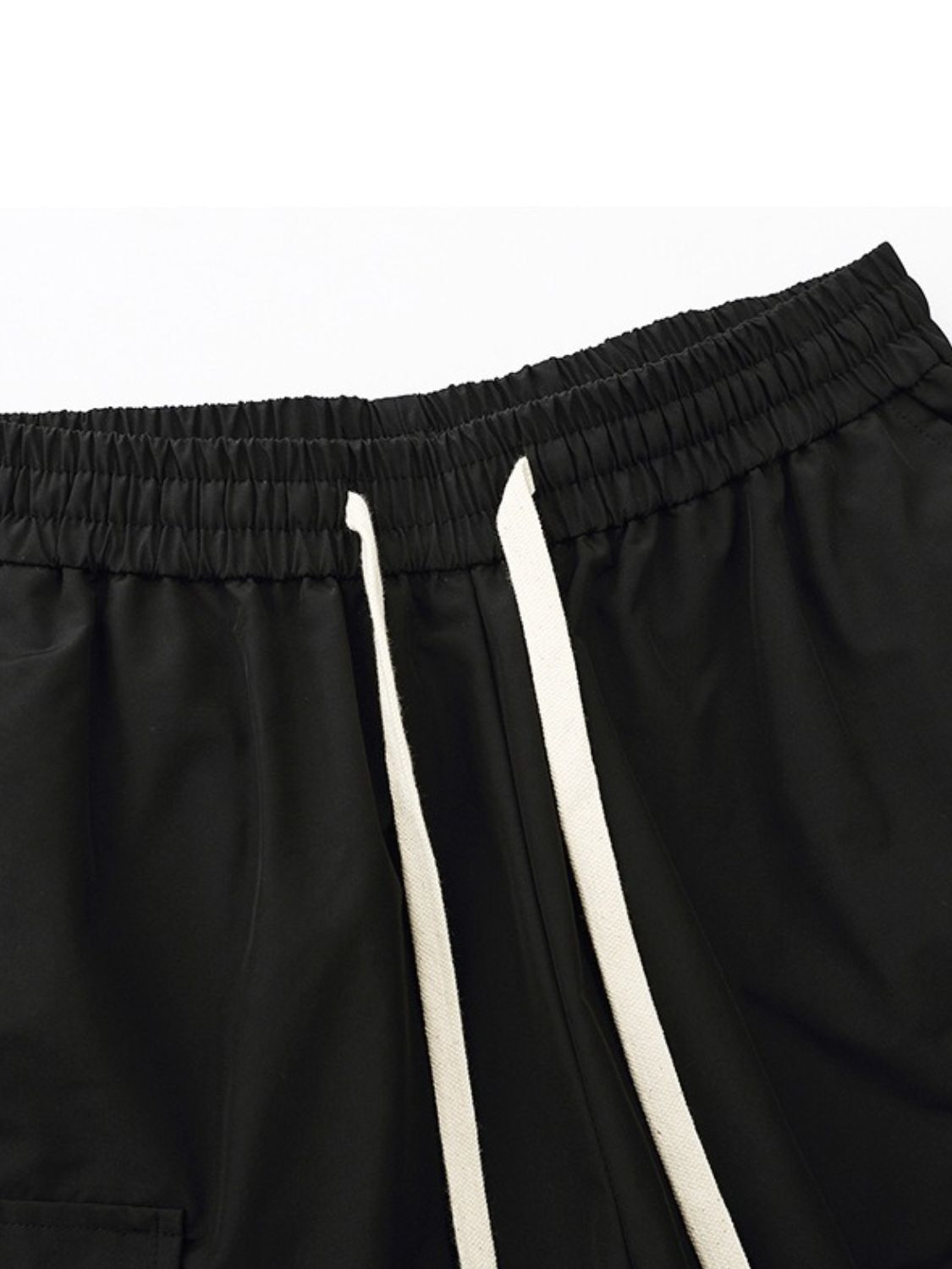 Men's Casual Drawstring Cargo Shorts