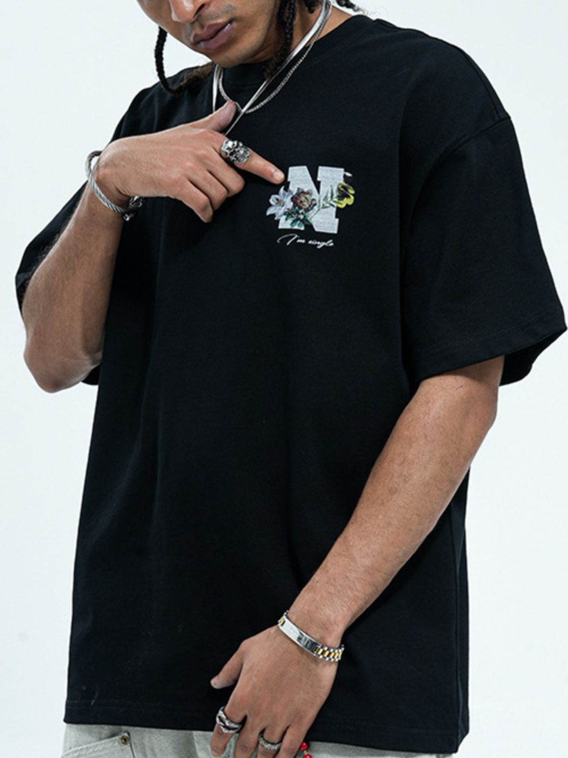 Men's Round Neck Short Sleeve T-Shirt