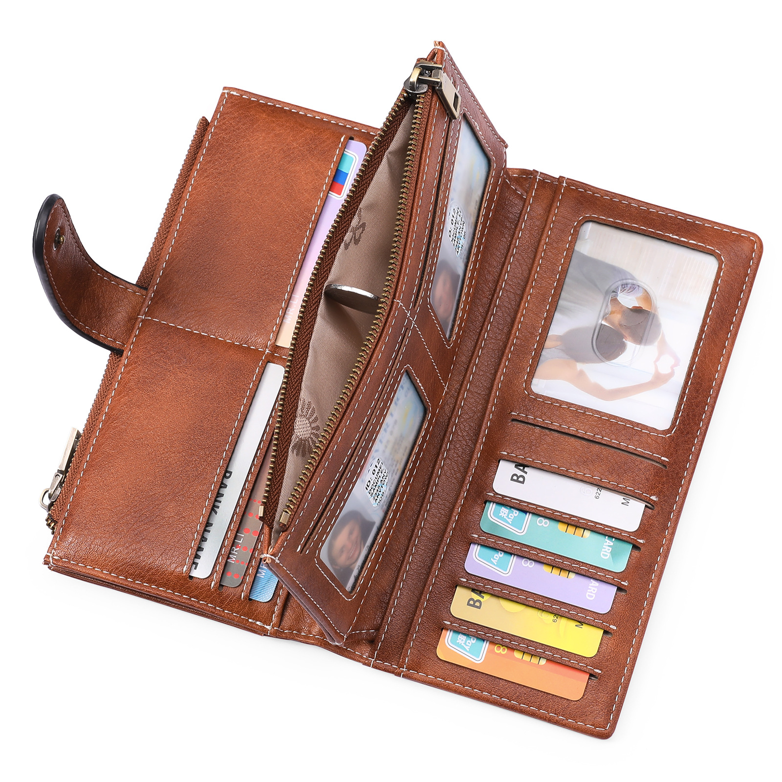 Vintage Style Leather Wallet