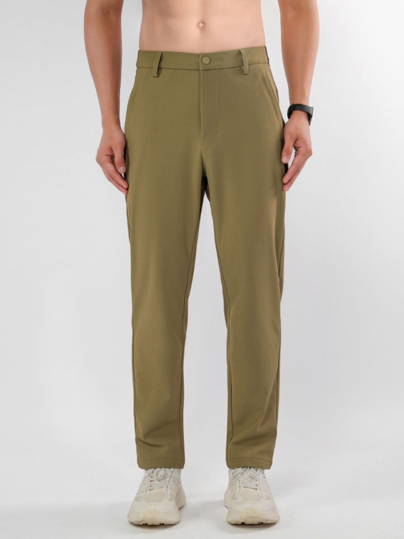 Men's Plus Size Slim Fit Stretch Casual Pants