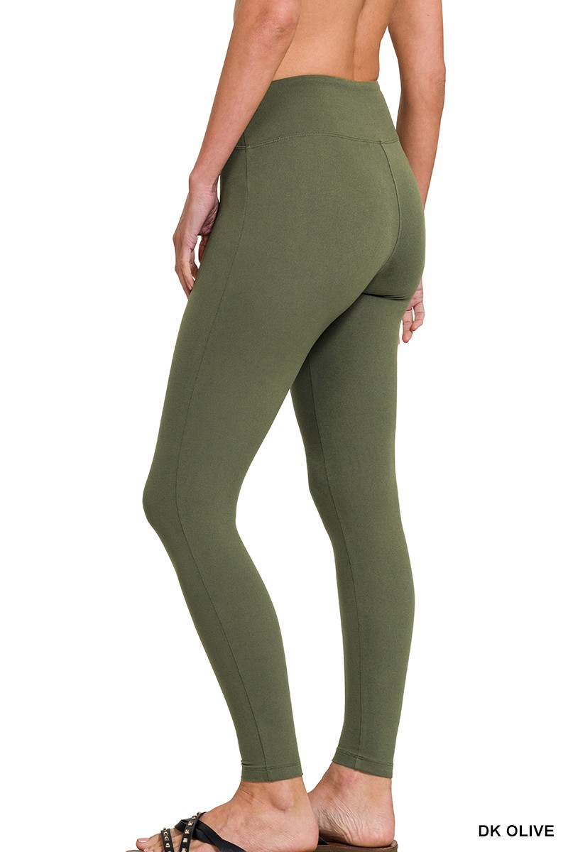 Microfiber Waistband Leggings