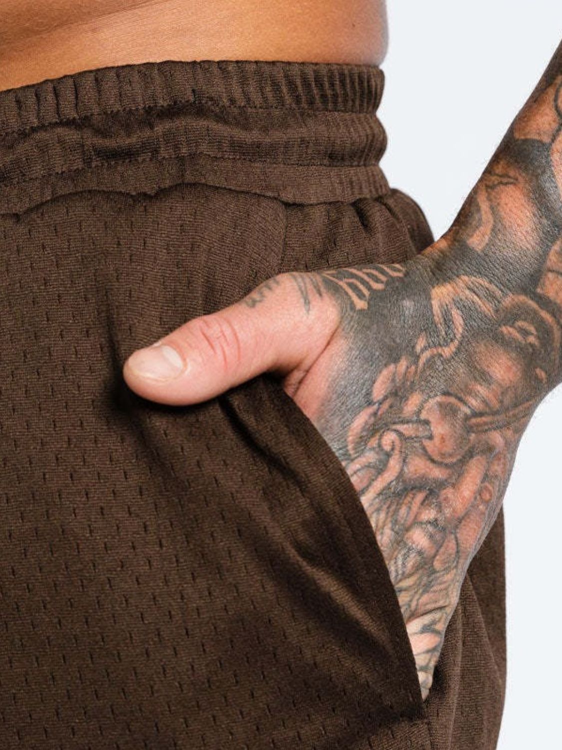 Men's Plus Size Drawstring Breathable Active Shorts