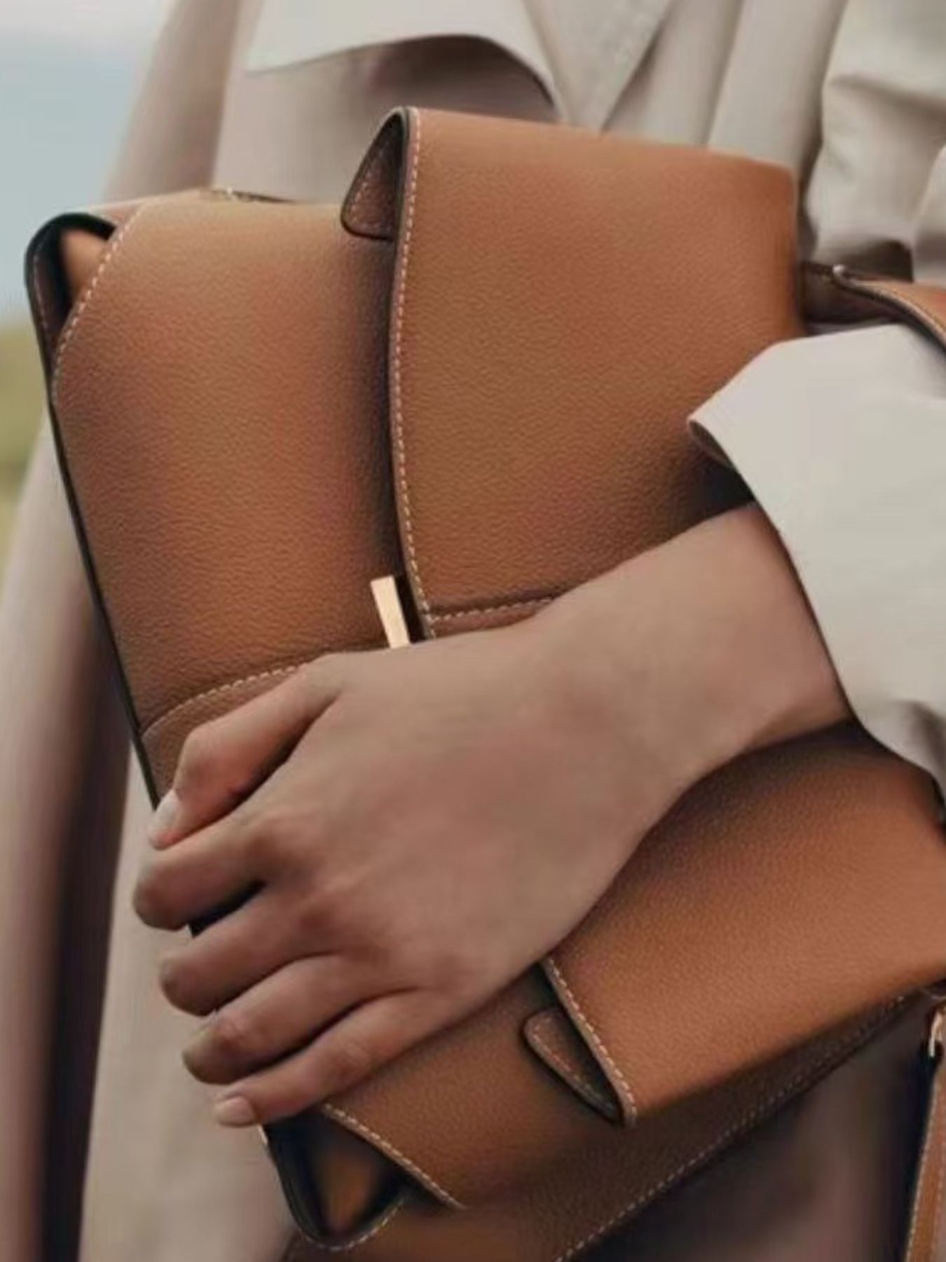 Top Handle Crossbody Bag