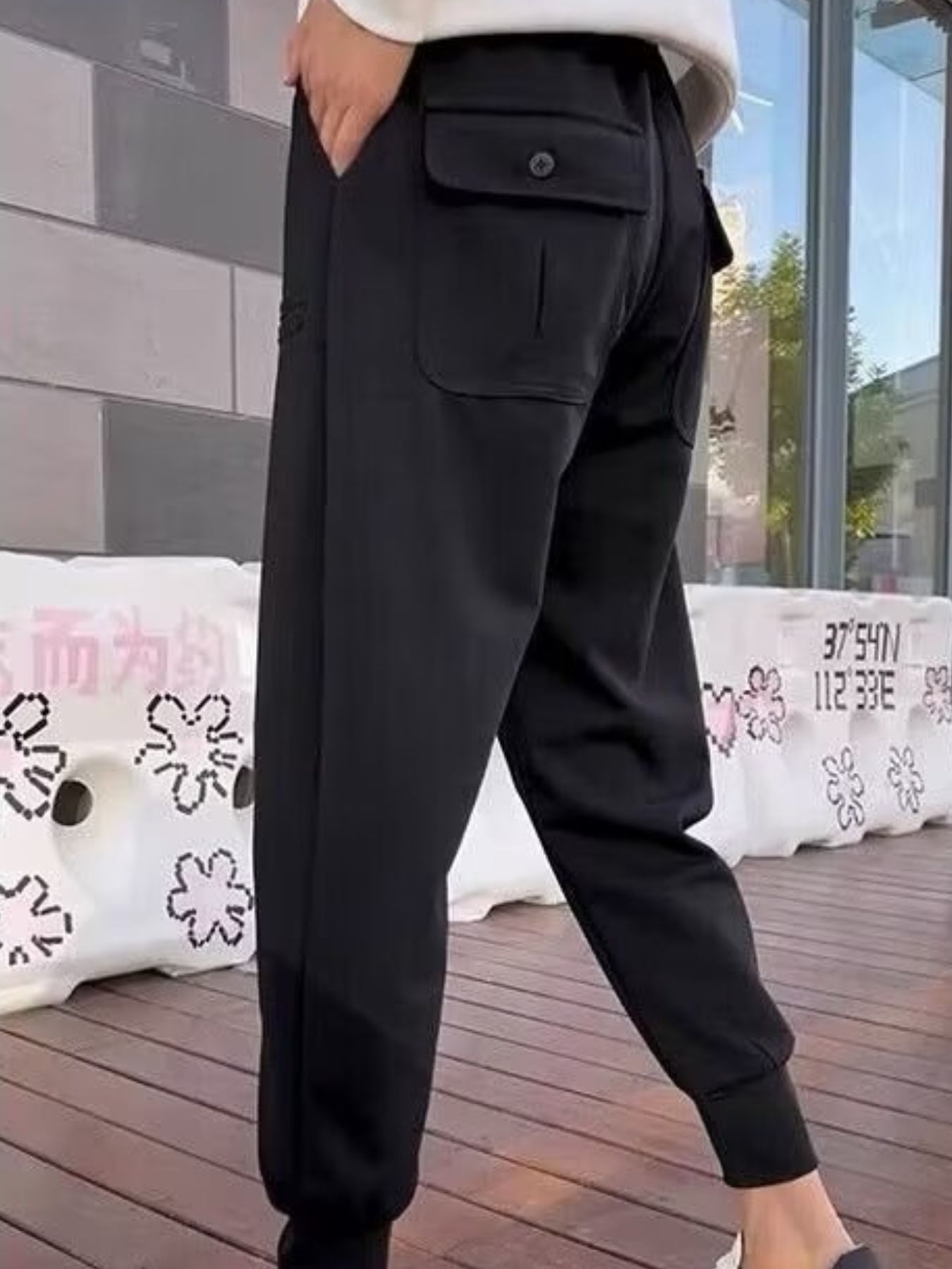 Men's Plus Size Drawstring Jogger Pants