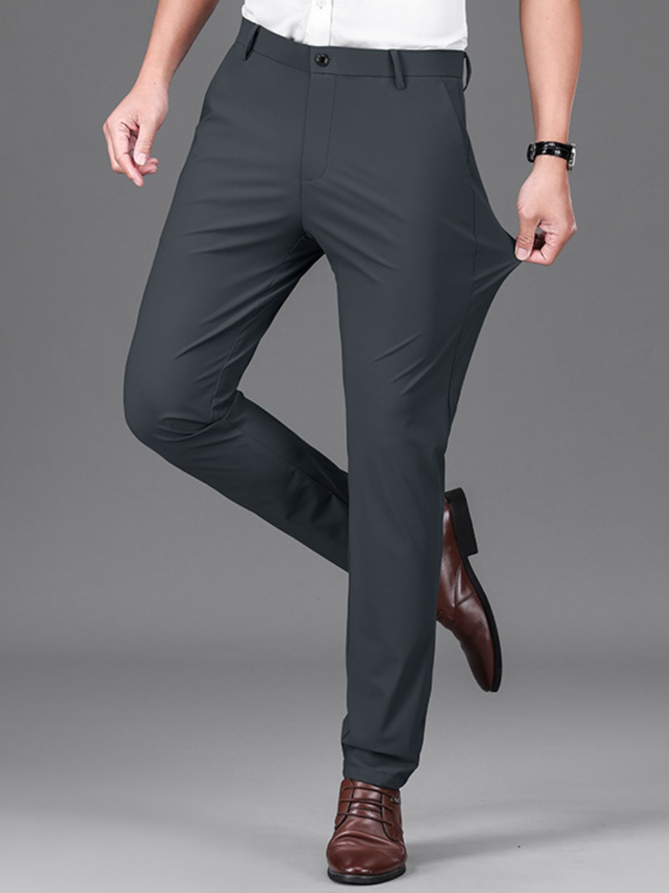 Men's Pocketed Loose Fit Pants