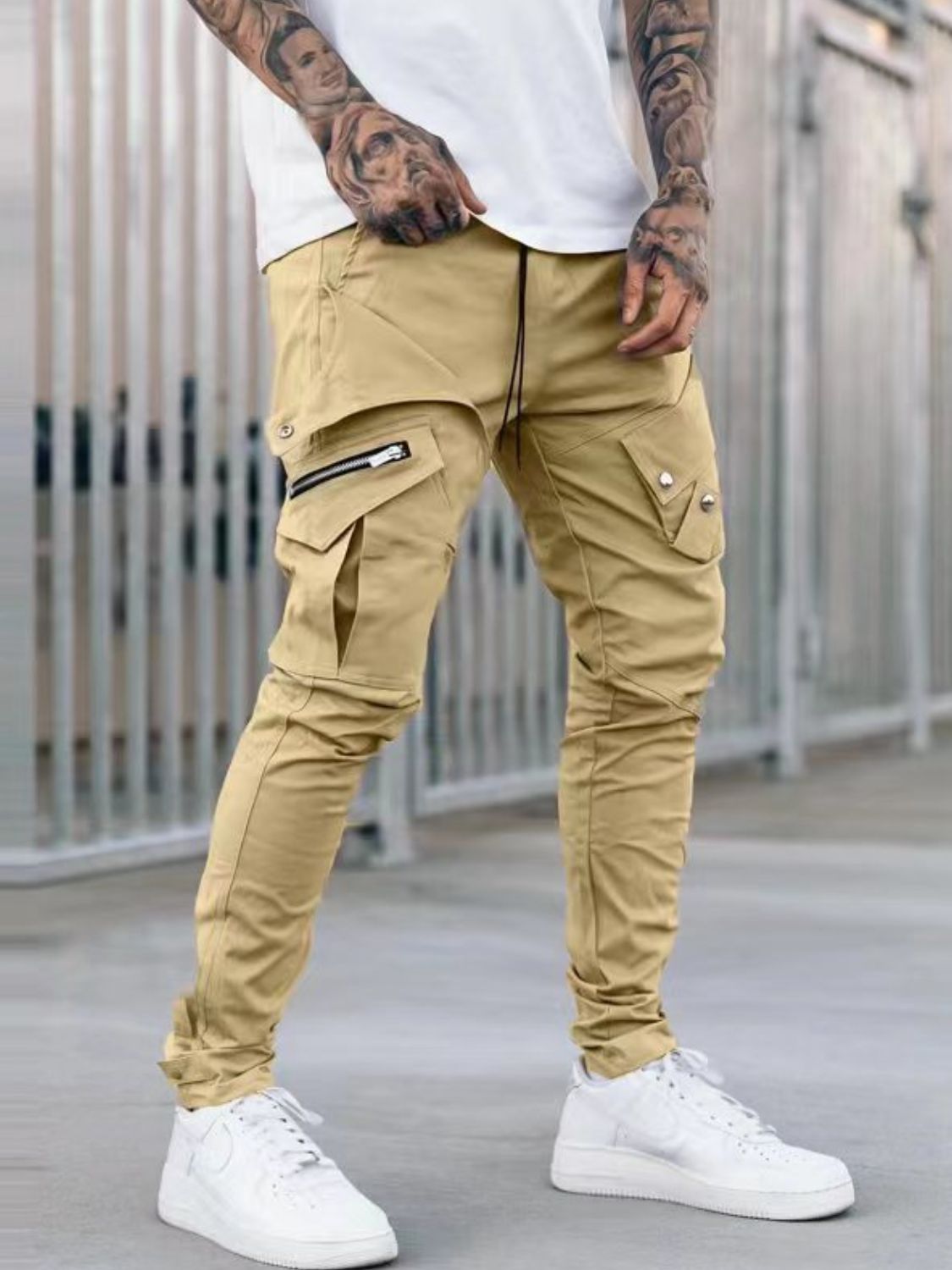 Men's Plus Size Slim Fit Pants
