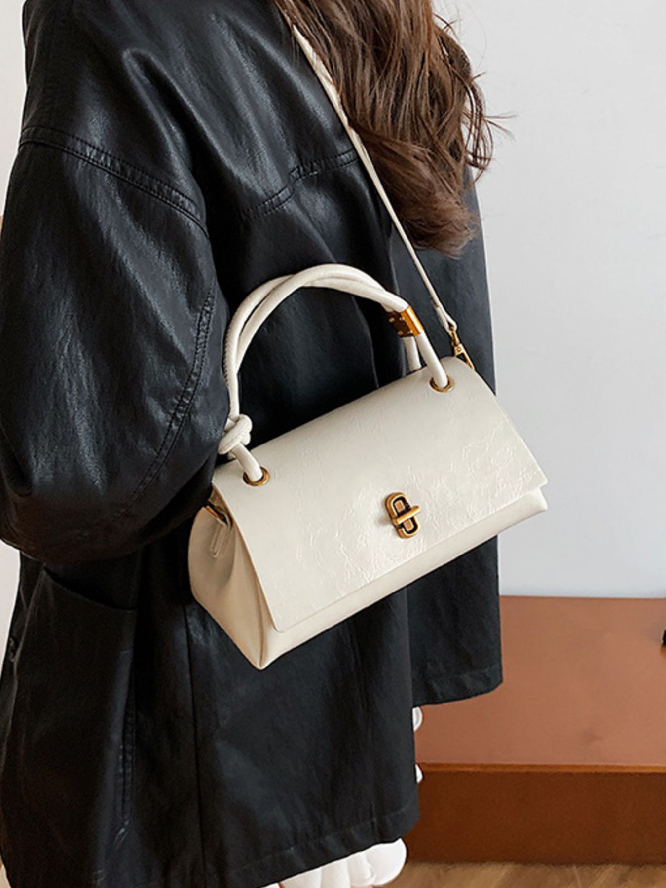 Top Handle Crossbody Bag