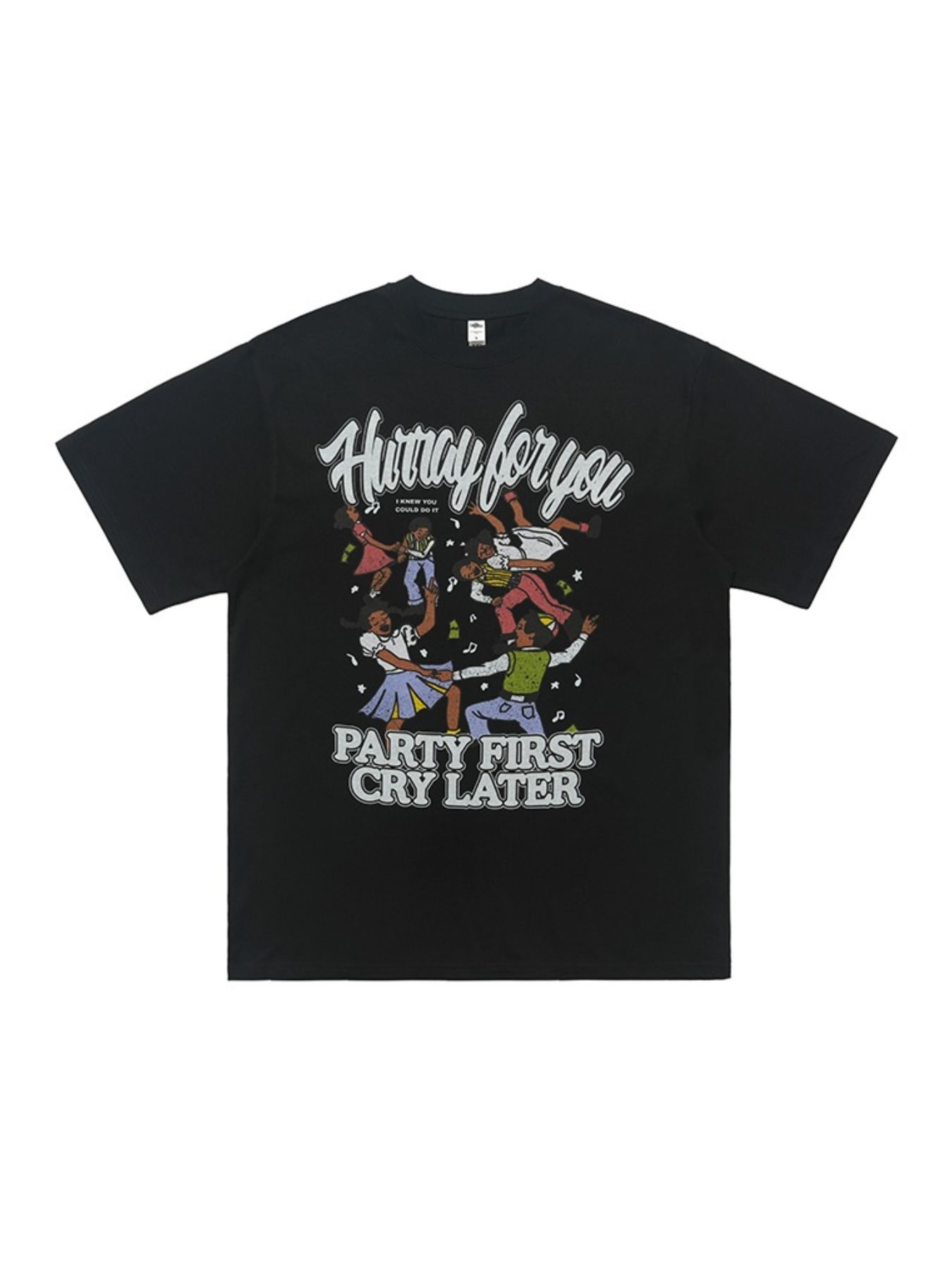 Men's Graphic Round Neck Short Sleeve T-Shirt