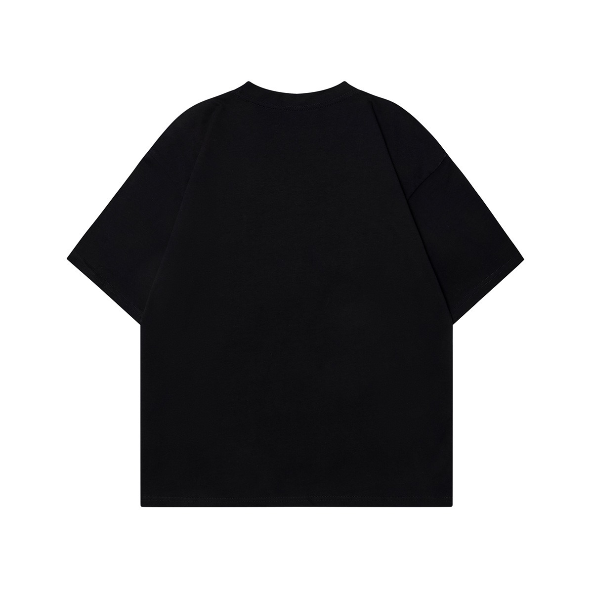 Men's Plus Size Vintage Photo Short Sleeve Oversized T-Shirt