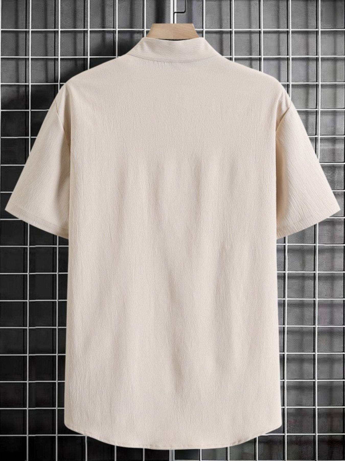 Men's Button Up Short Sleeve Shirt