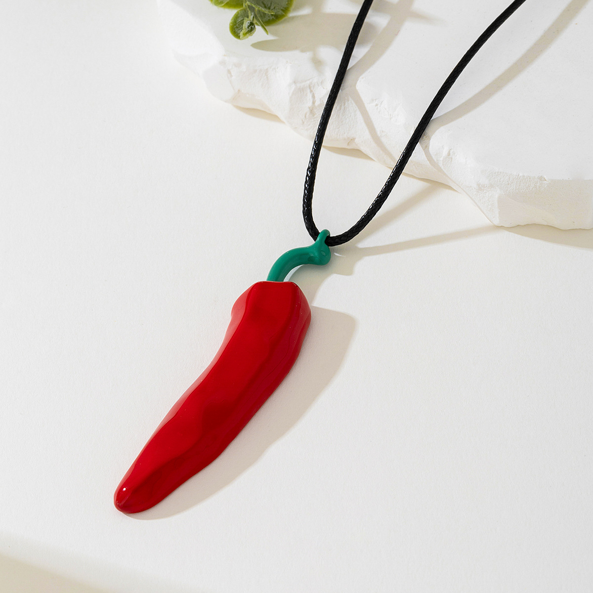 Chili Pepper Pendant Necklace