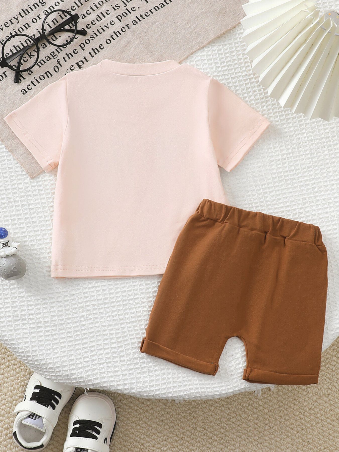 Children's Mama's Bestie Tee and Shorts Set