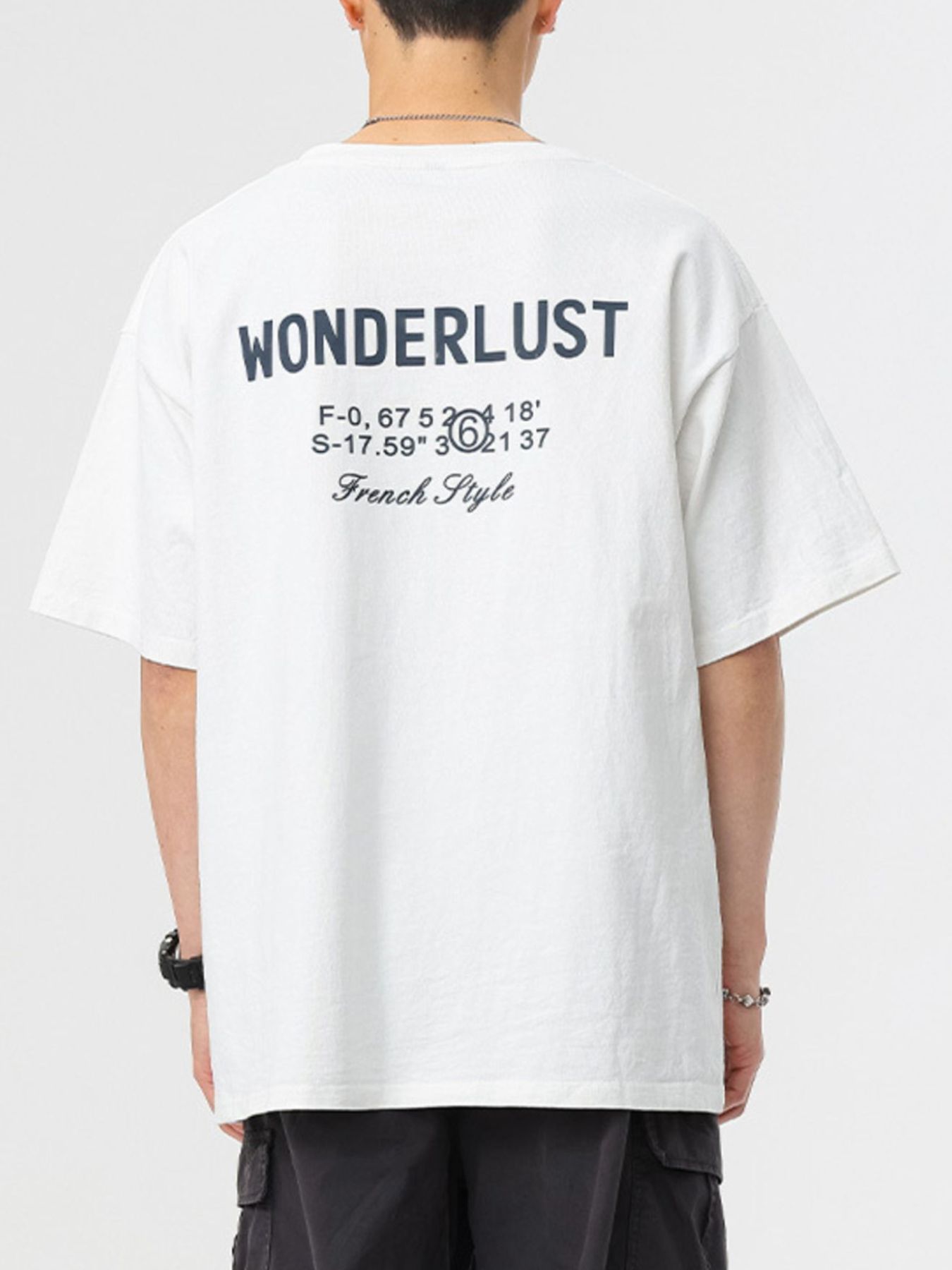 Men's Full Size Basic Style Oversized Round Neck Graphic T-Shirt Plus Size