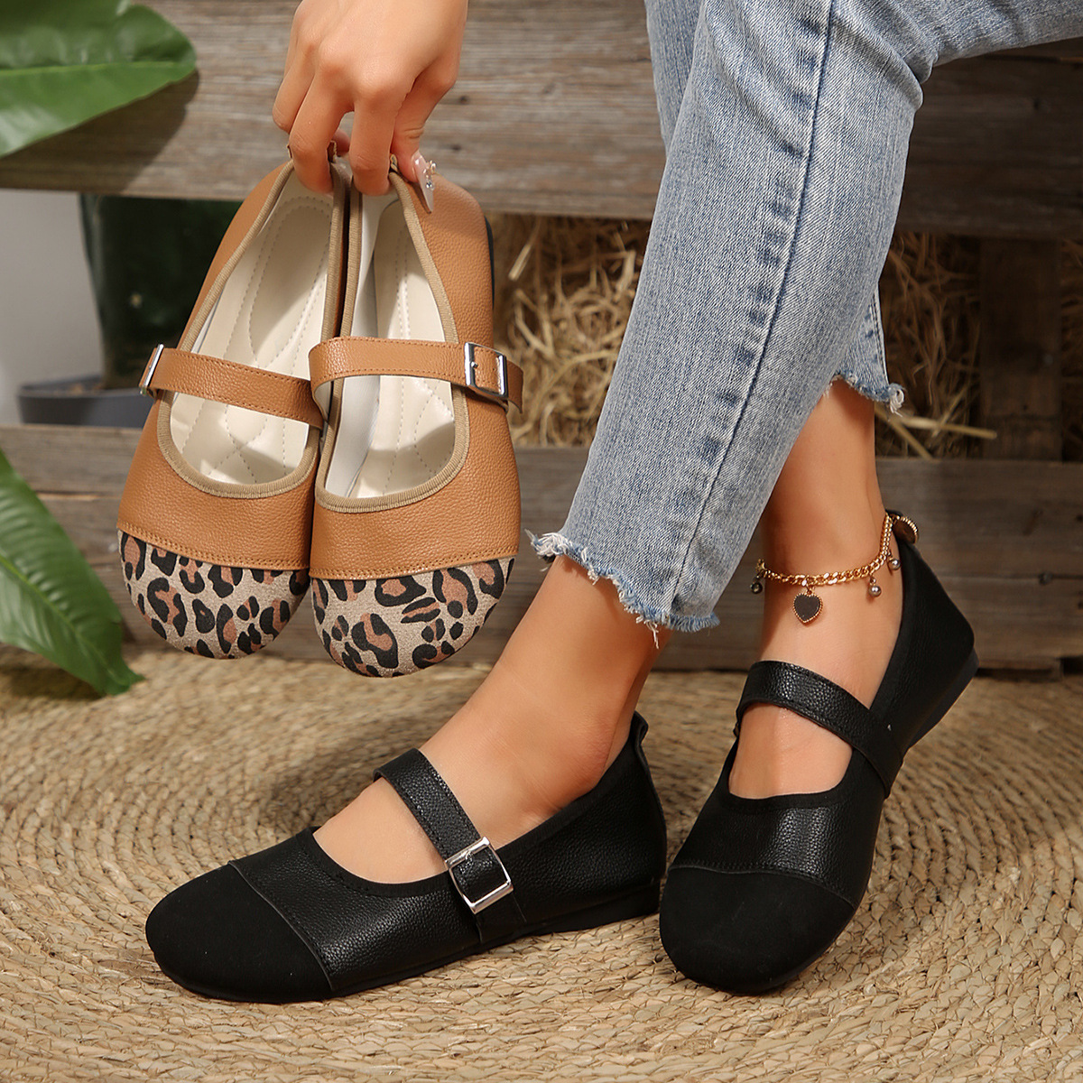 Round Toe Flats Loafers