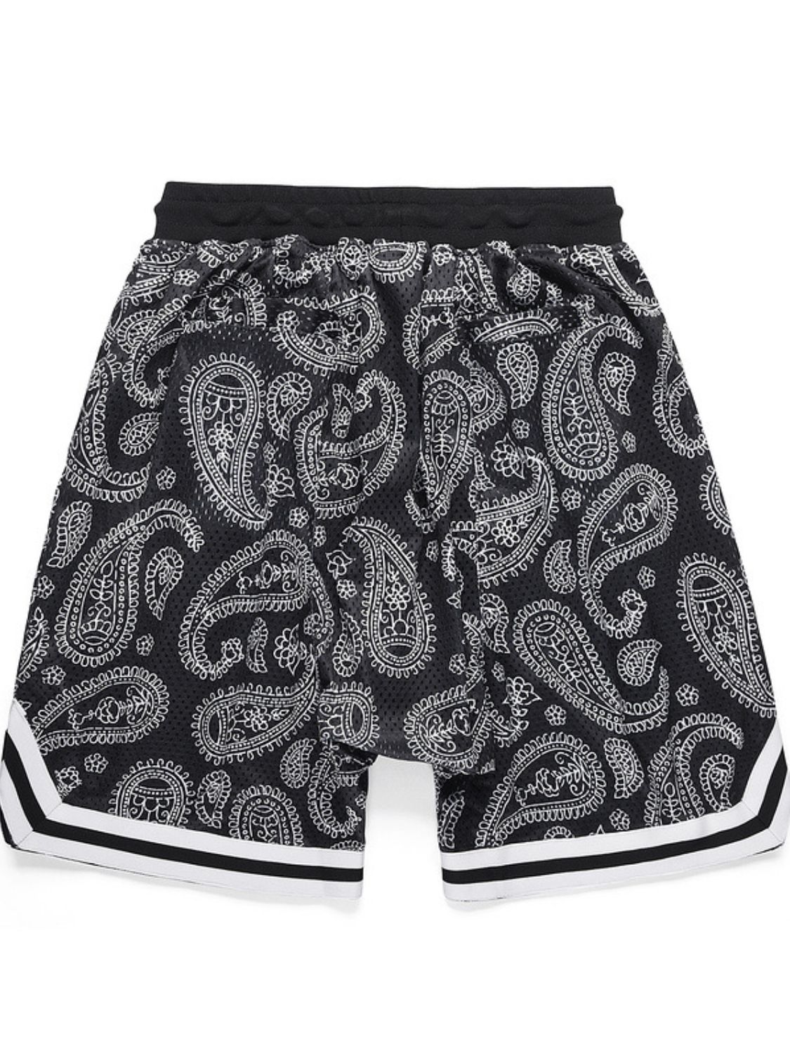 Men's Drawstring Printed Shorts