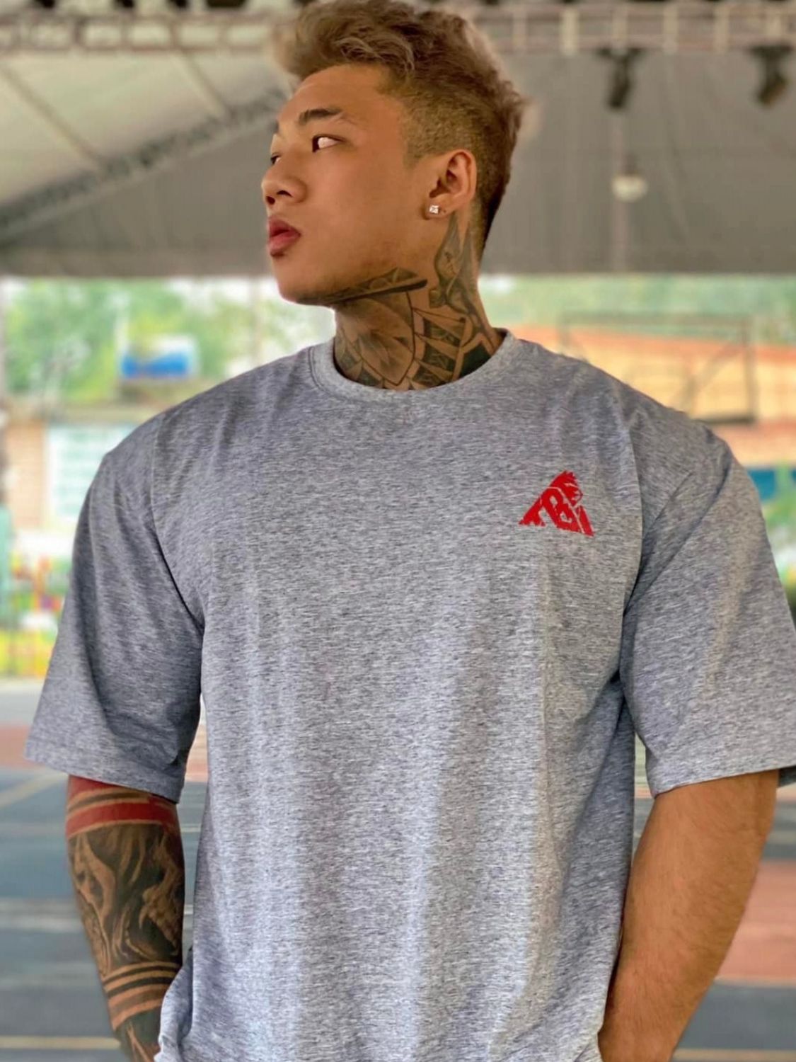 Men's Plus Size KING KONG Round Neck T-Shirt