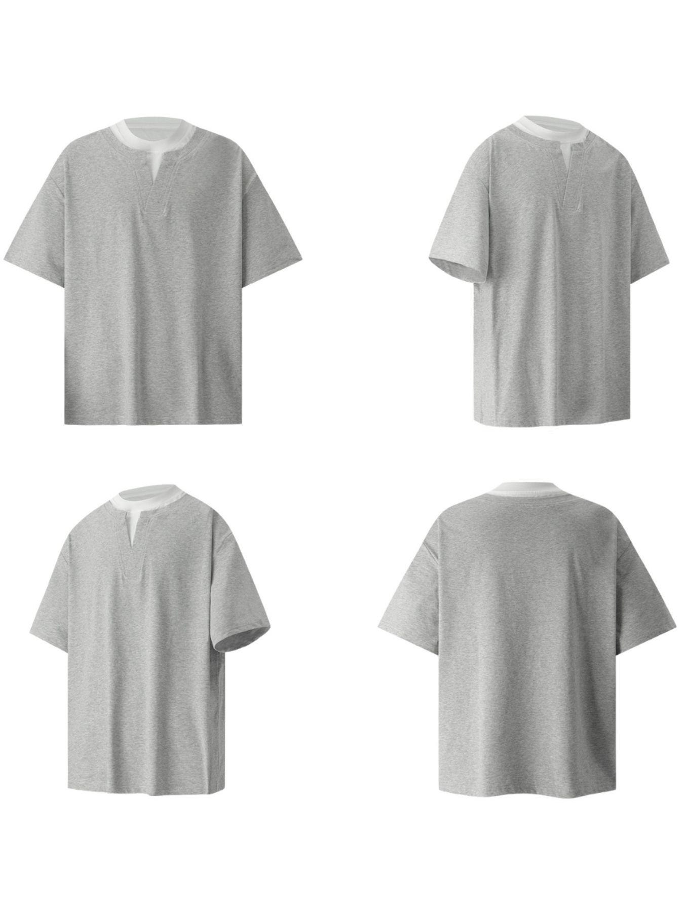 Men's Contrast Short Sleeve T-Shirt