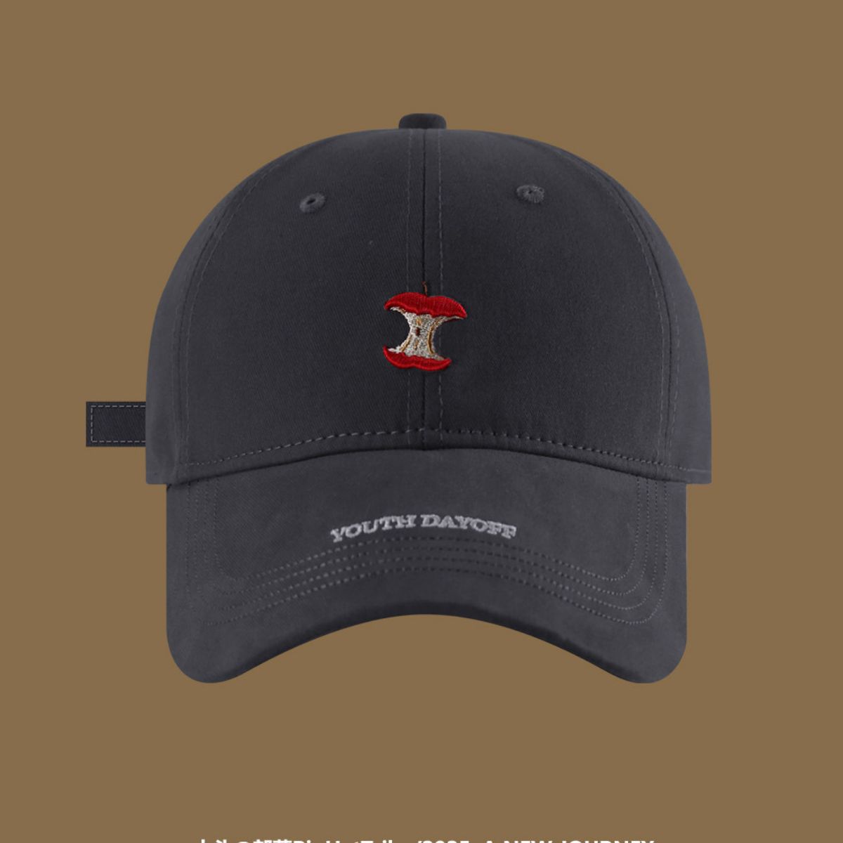 Embroidered Apple Core Baseball Cap 5