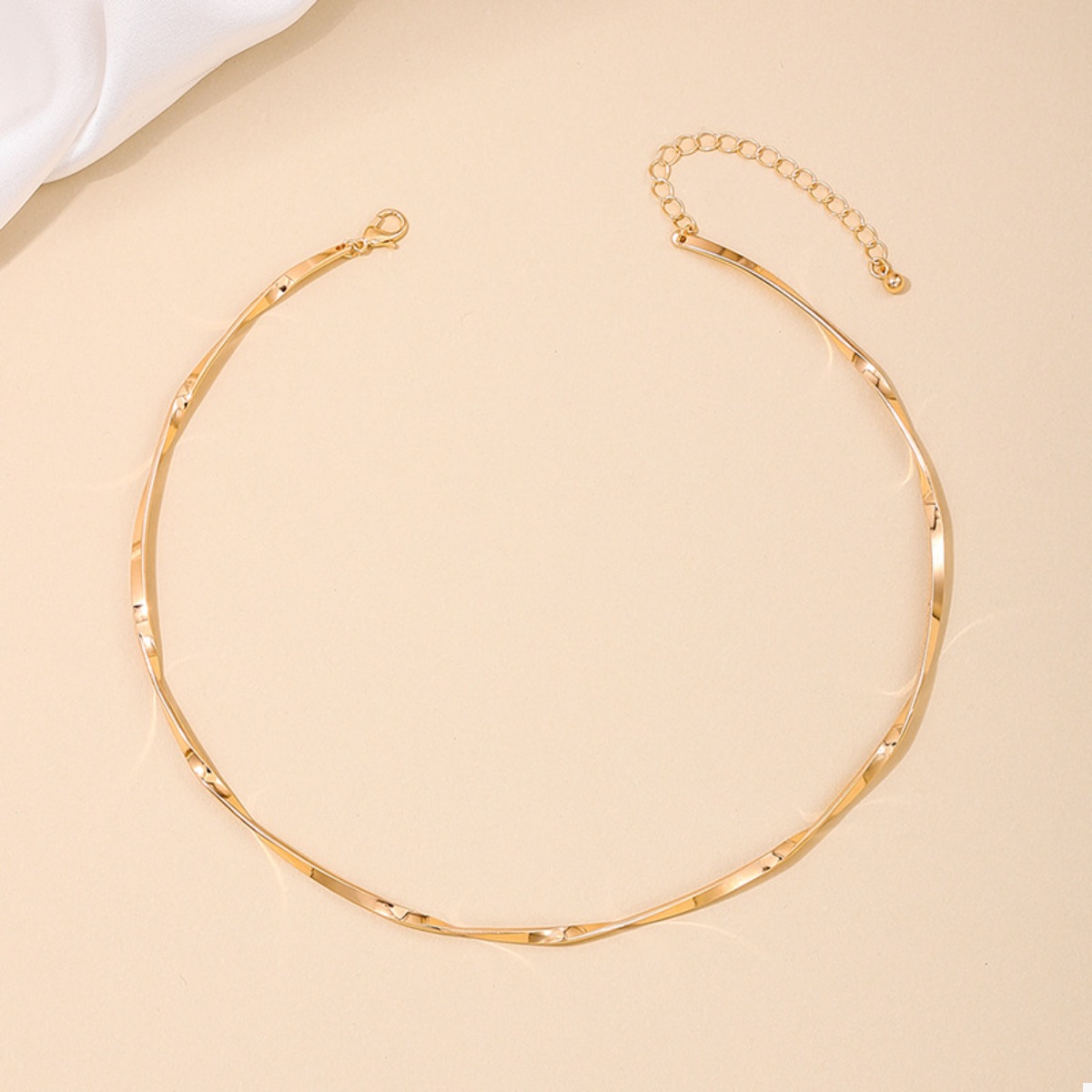 18K Gold-Plated Minimalist Necklace