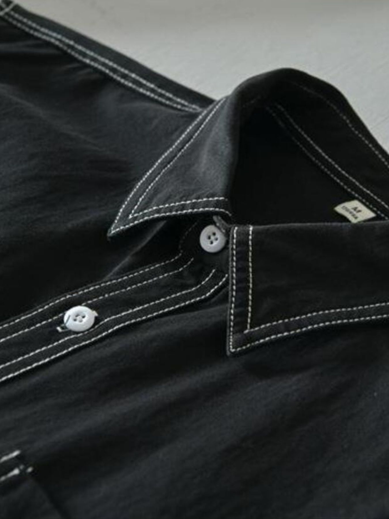 Men's Plus Size Button Up Long Sleeve Shirt