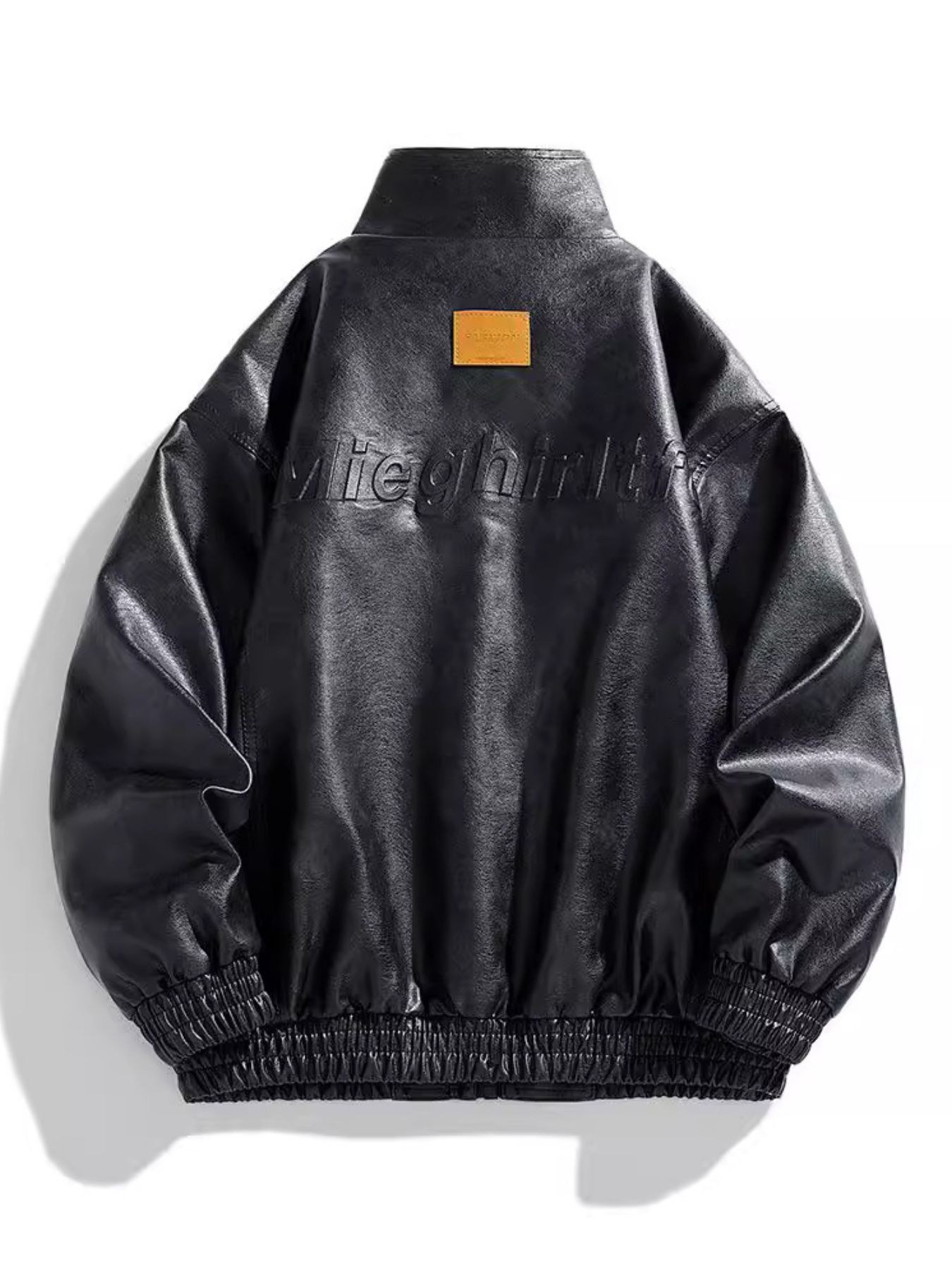 Men's Plus Size Snap Down Jacket with Pockets