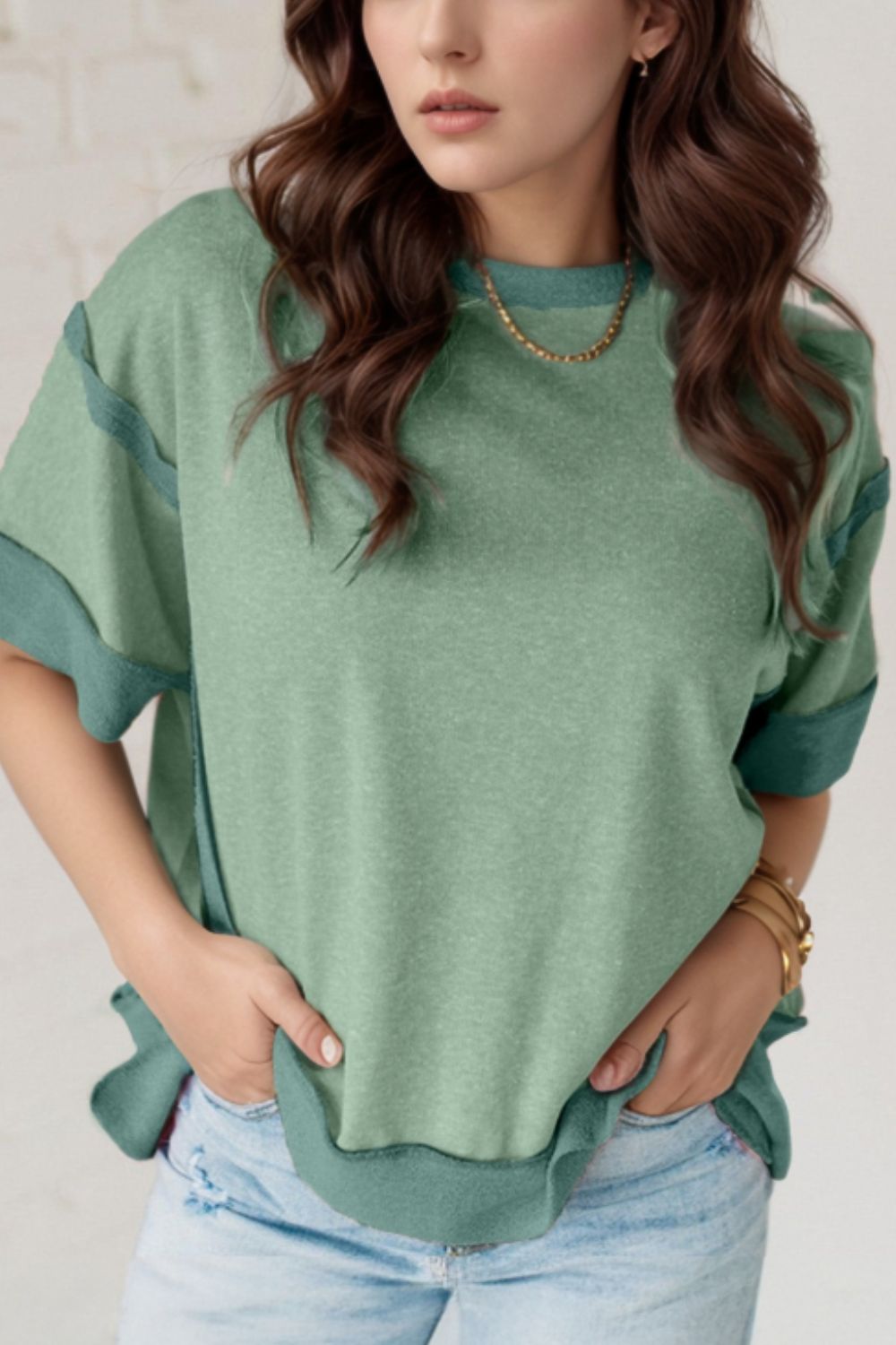 Round Neck Half Sleeve T-Shirt