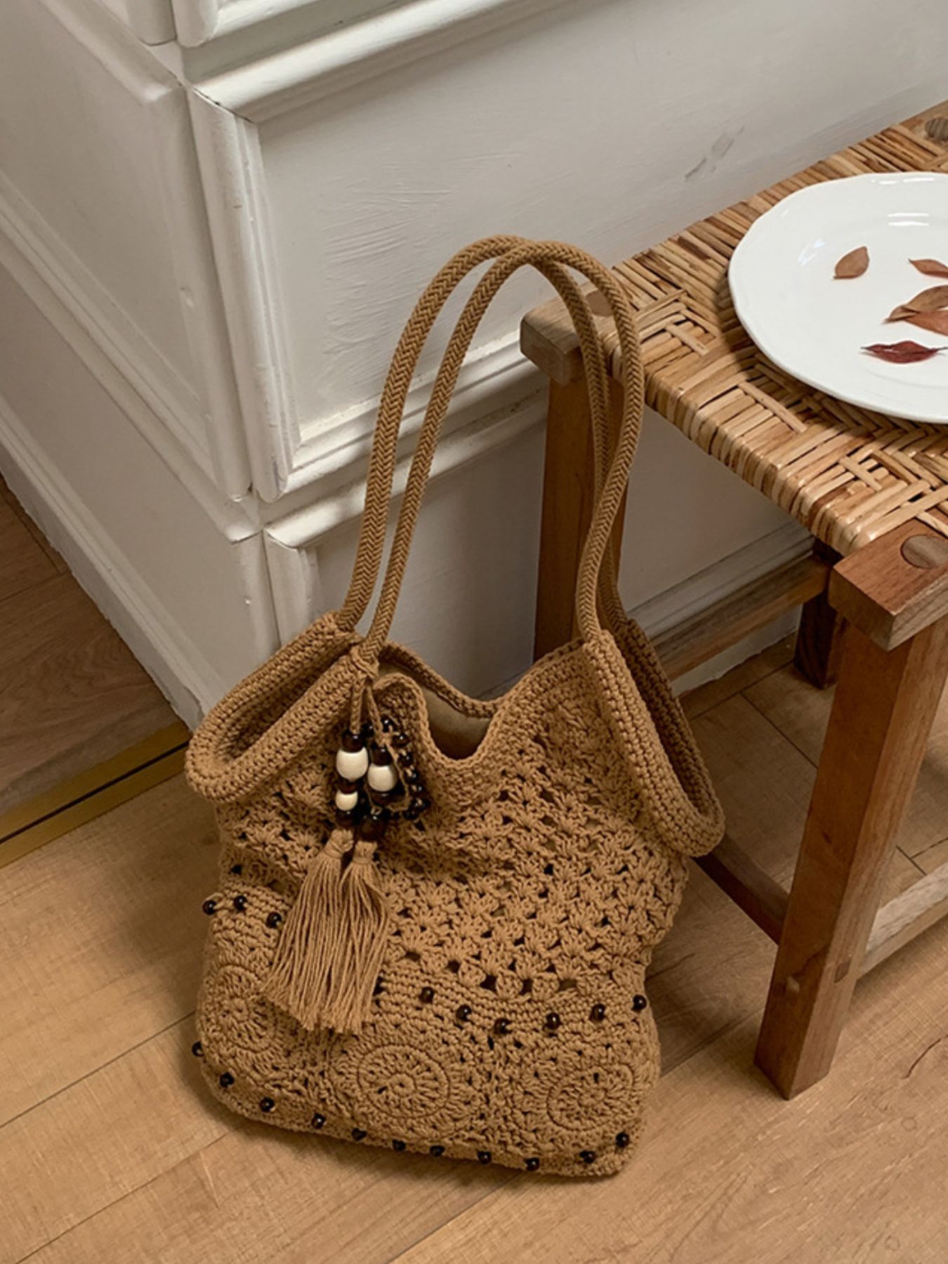 Crochet Knit Shoulder Bag 2