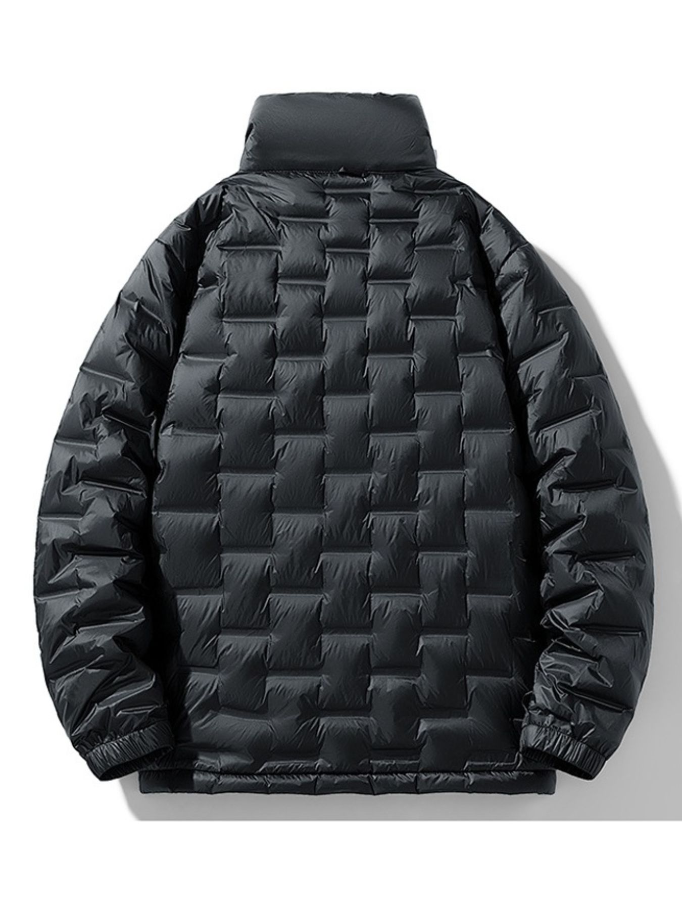 Men's Full Size Padded Quilted Winter Puffer Jacket Plus Size